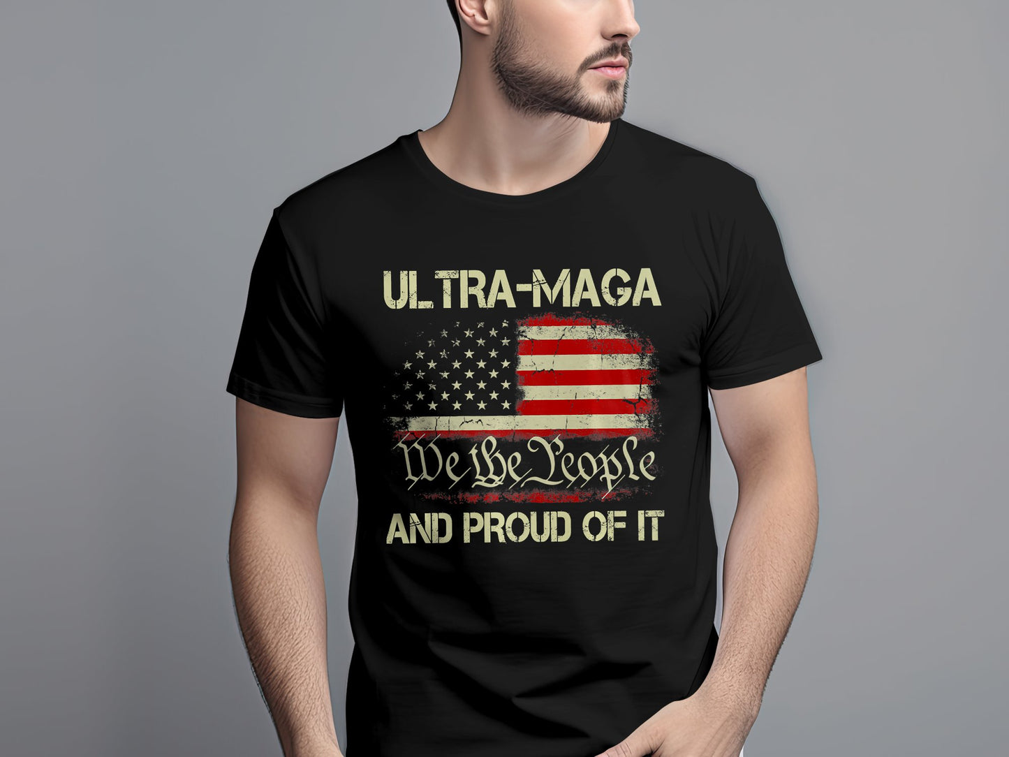 Ultra Maga and Proud of it T-shirt We the People T-shirt Trump Shirt - The American Glory