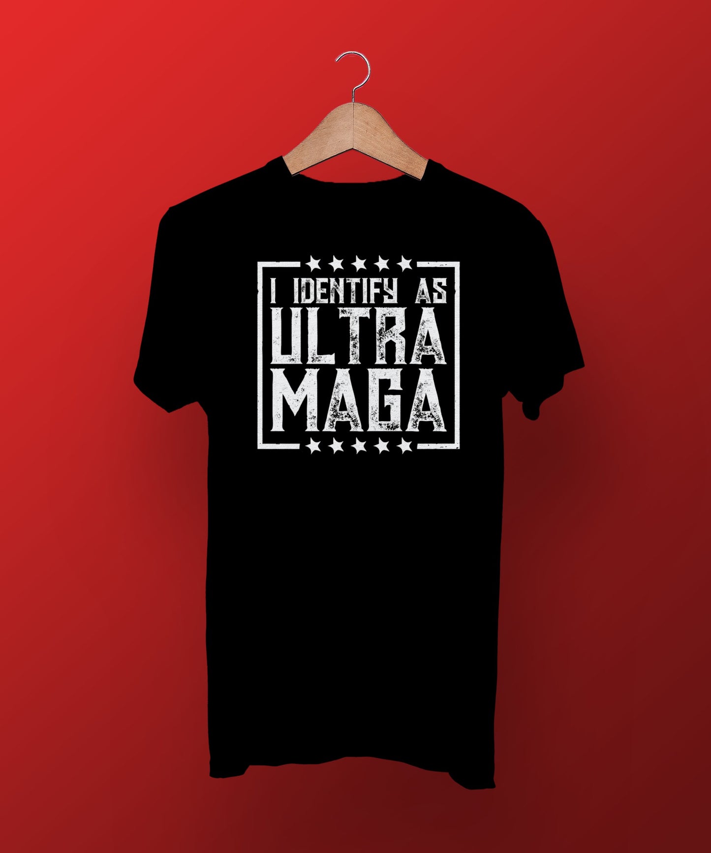 I identify as Ultra Maga T-shirt Trump Shirt - The American Glory