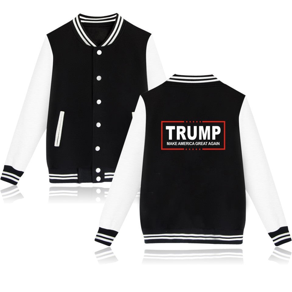 Trump 2024 Varsity Jacket, MAGA Bomber Jacket - The American Glory