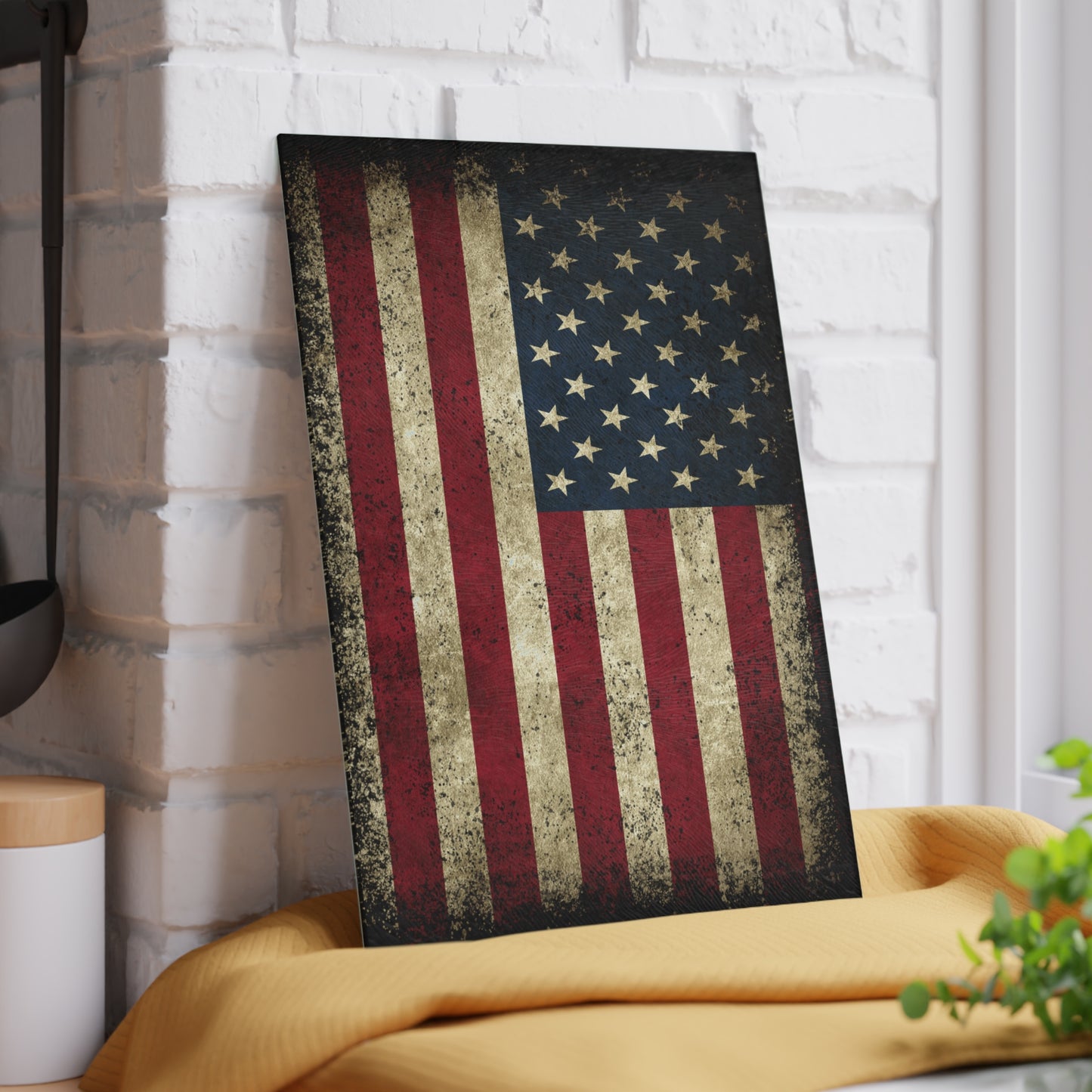 American Flag Glass Cutting Board - The American Glory