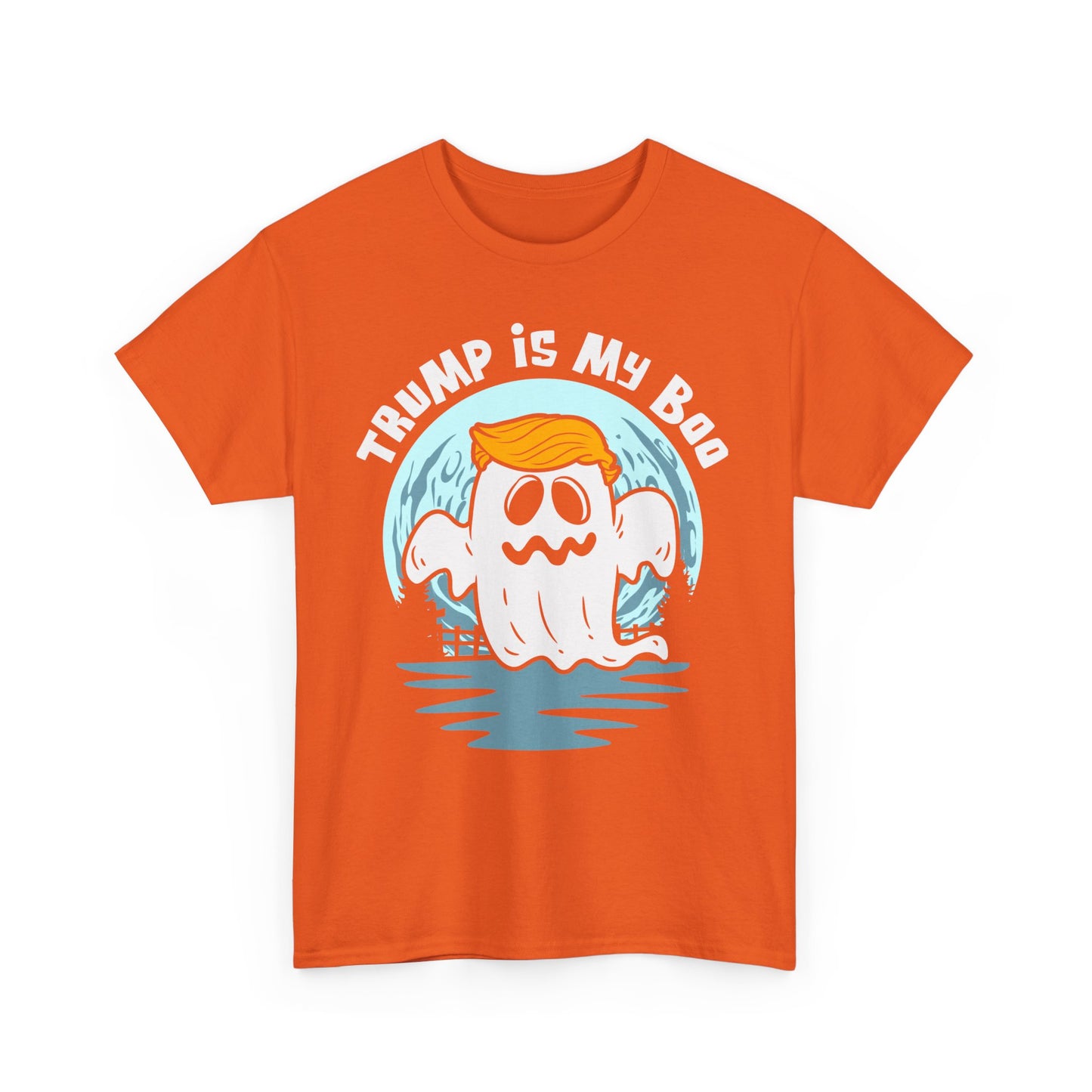 Trump is My Boo Halloween T-shirt | Express Delivery available - The American Glory