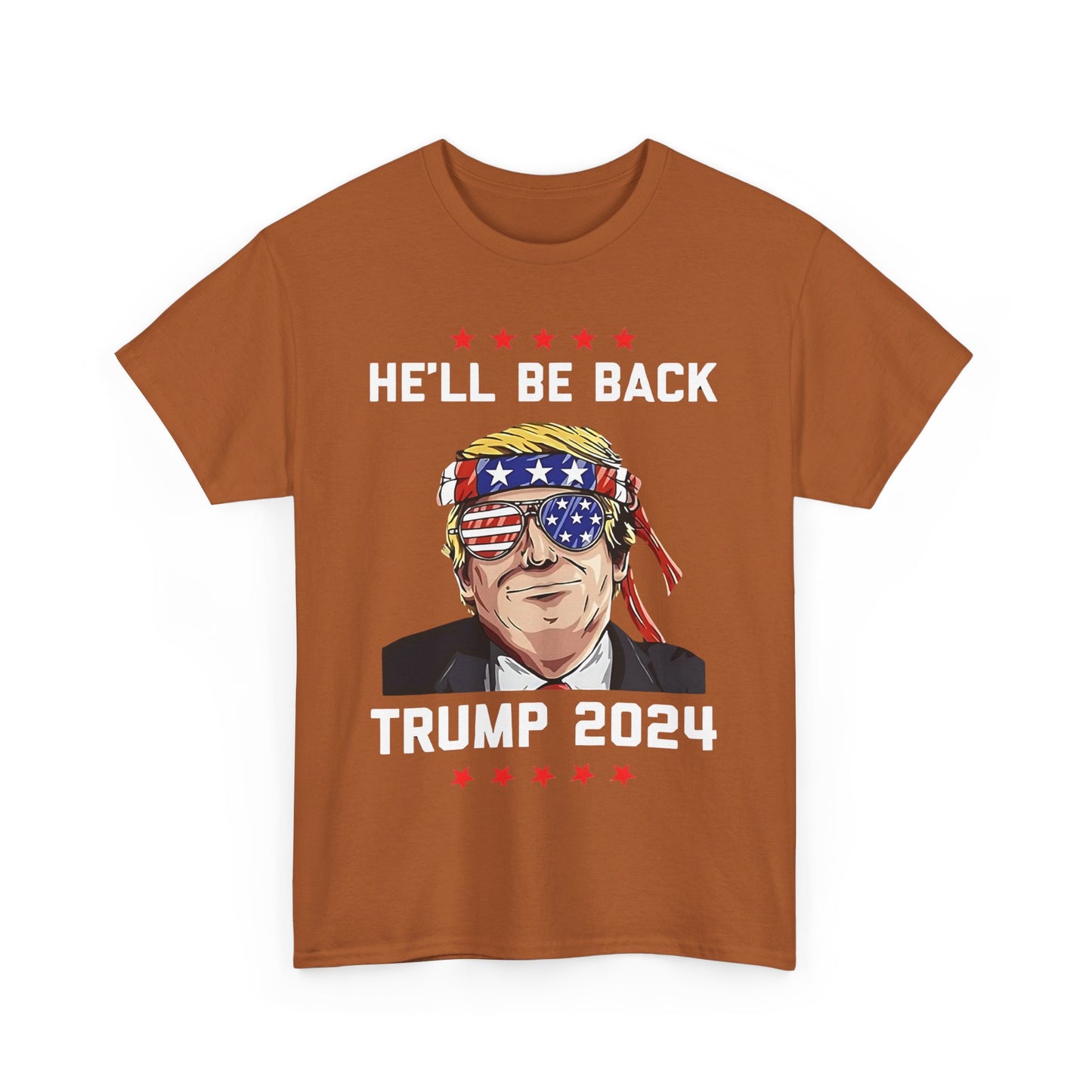 Trump 2024 i'll be Back T-shirt | Express Delivery available - The American Glory