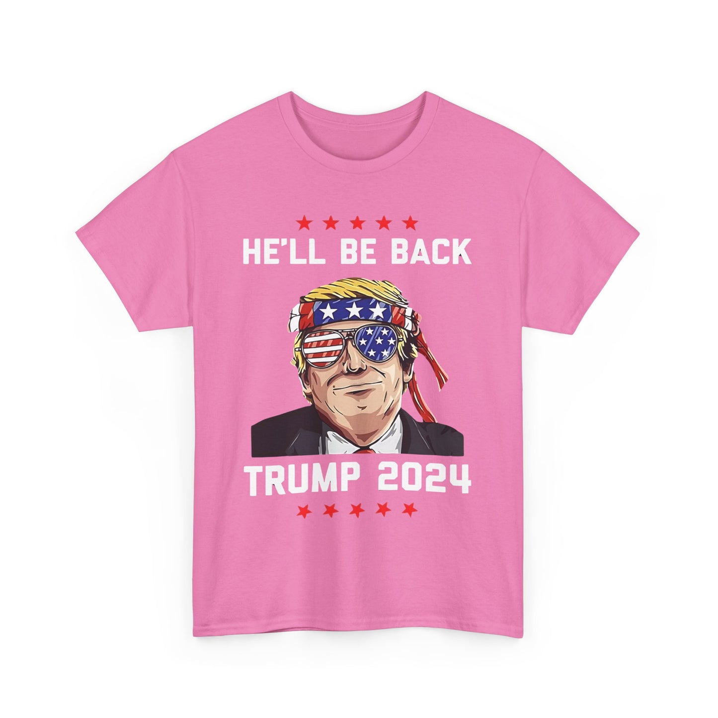 Trump 2024 i'll be Back T-shirt | Express Delivery available - The American Glory