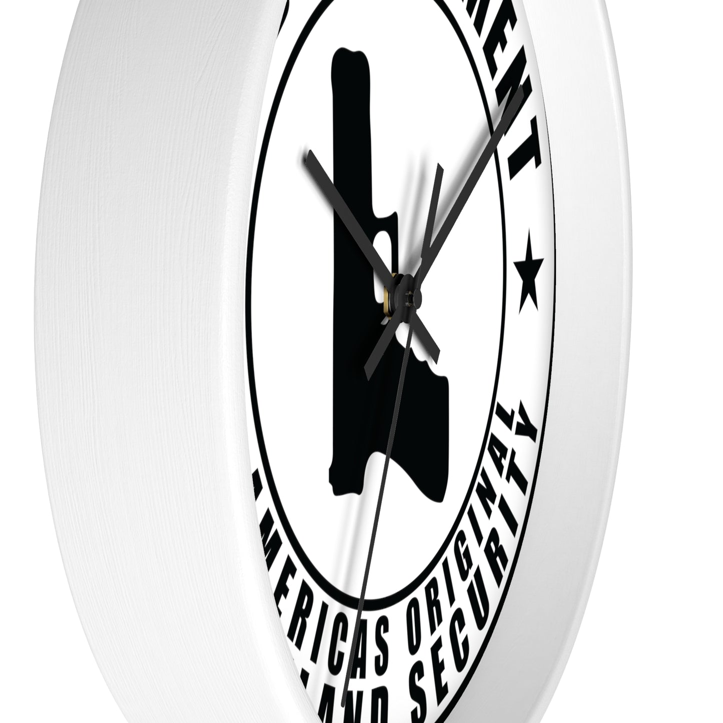 2nd Amendment Wall clock 2nd Amendment Americas Original Homeland Security Wall Clock - The American Glory