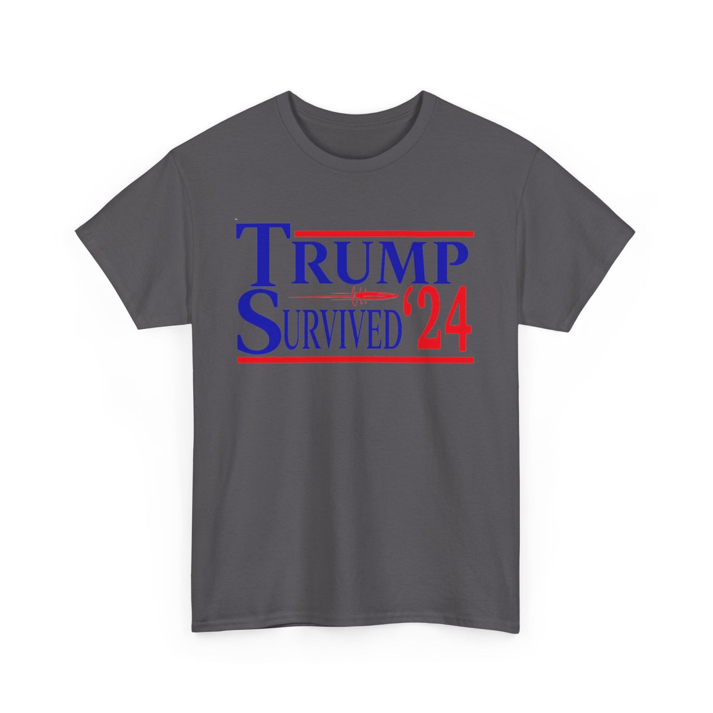 Trump Survived, 2024 T-shirt | Express Delivery available - The American Glory