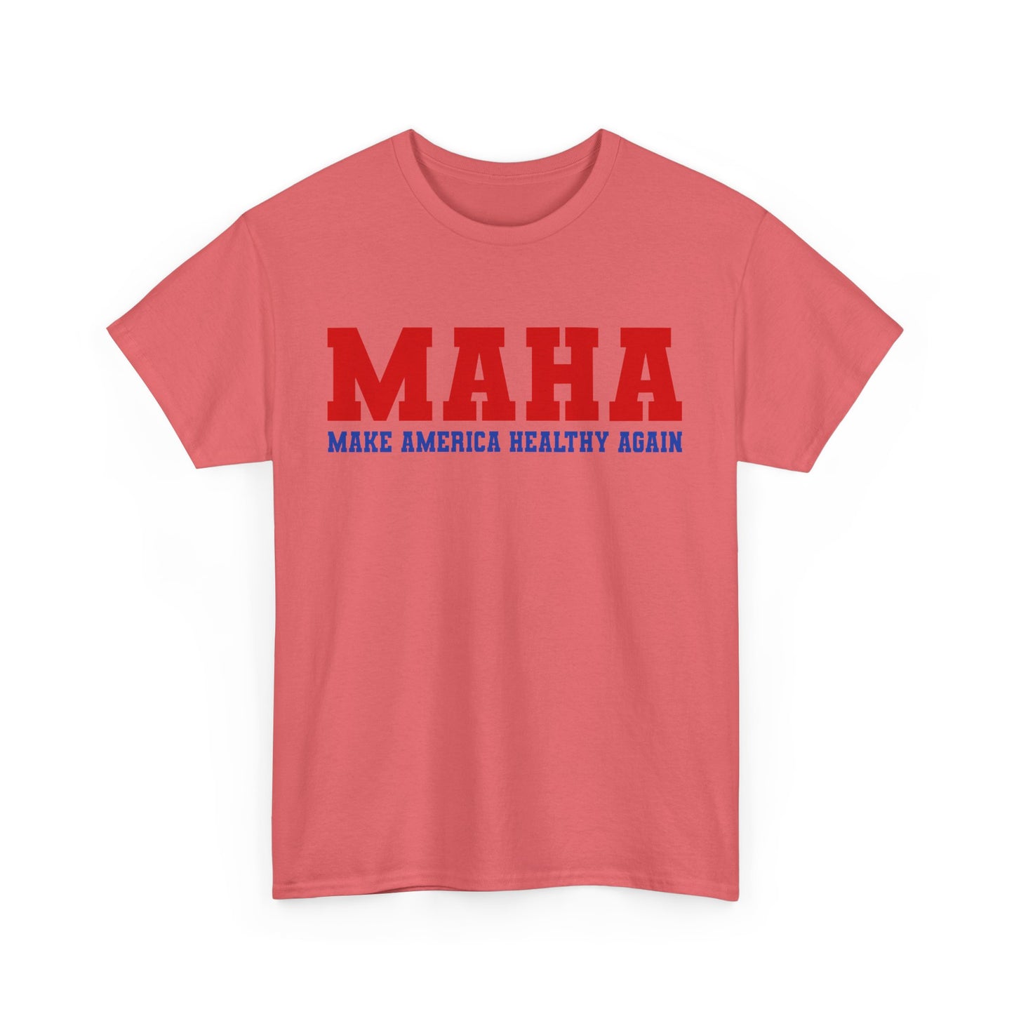 MAHA T-shirt, Make America Healthy Again Unisex Cotton Tee - The American Glory