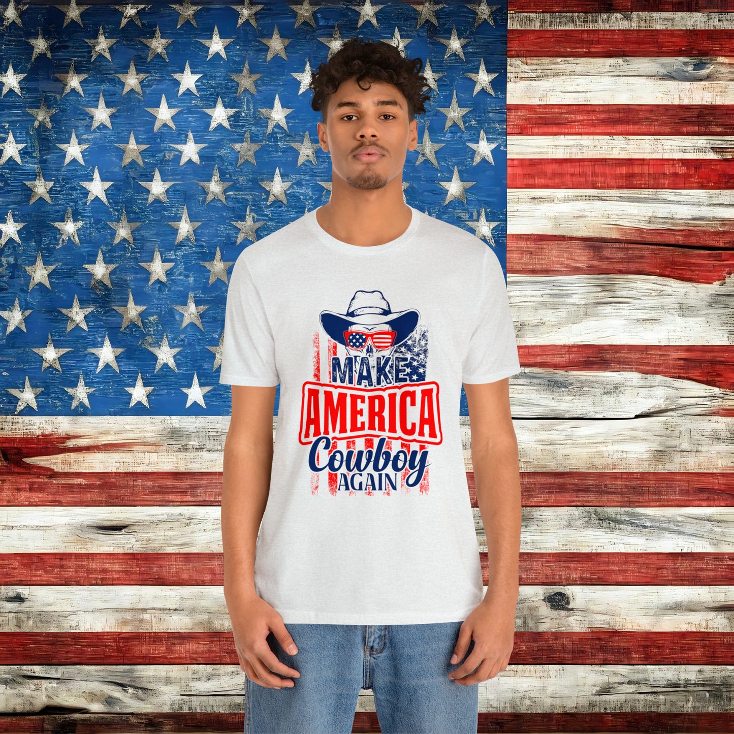 Make America Cowboy Again T-shirt - The American Glory