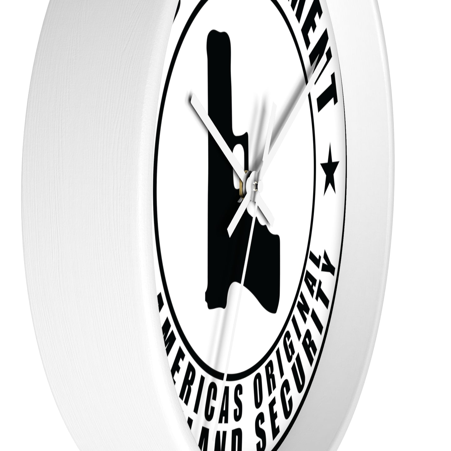 2nd Amendment Wall clock 2nd Amendment Americas Original Homeland Security Wall Clock - The American Glory