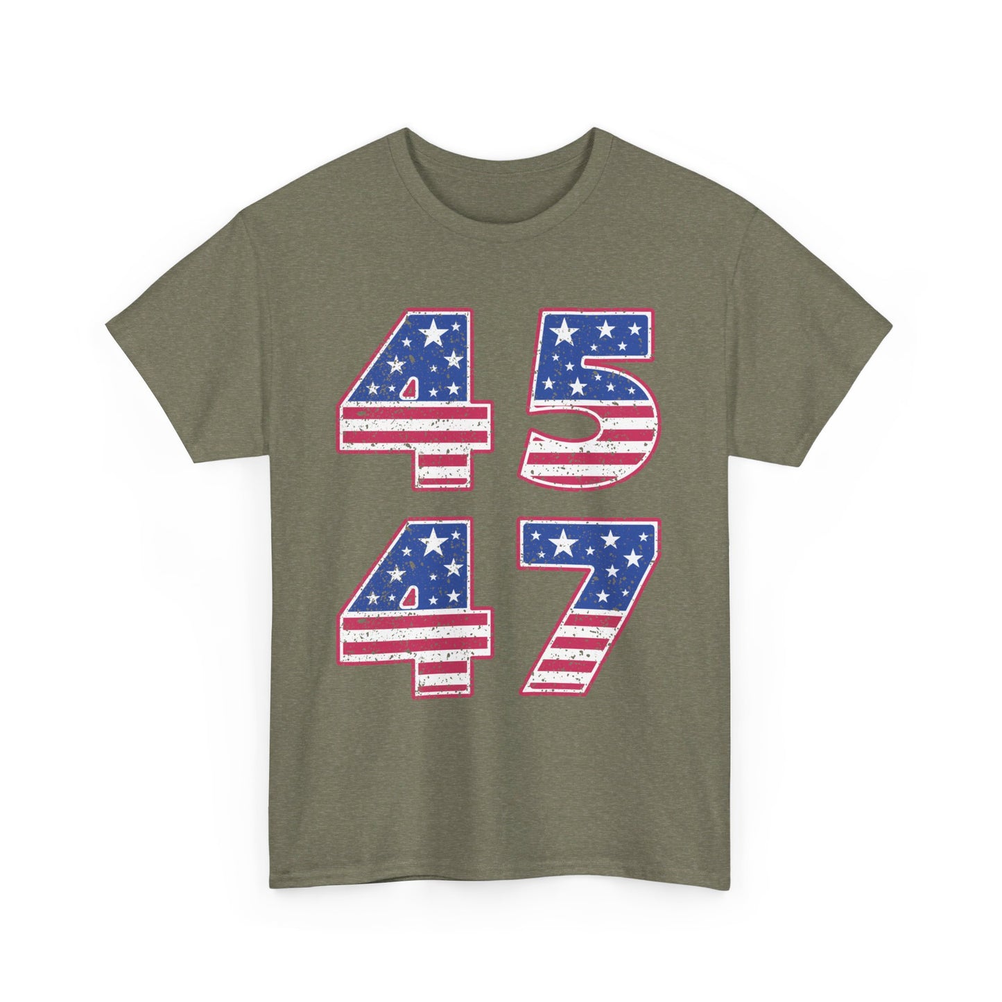 45/47 Trump 2024 T-shirt - The American Glory