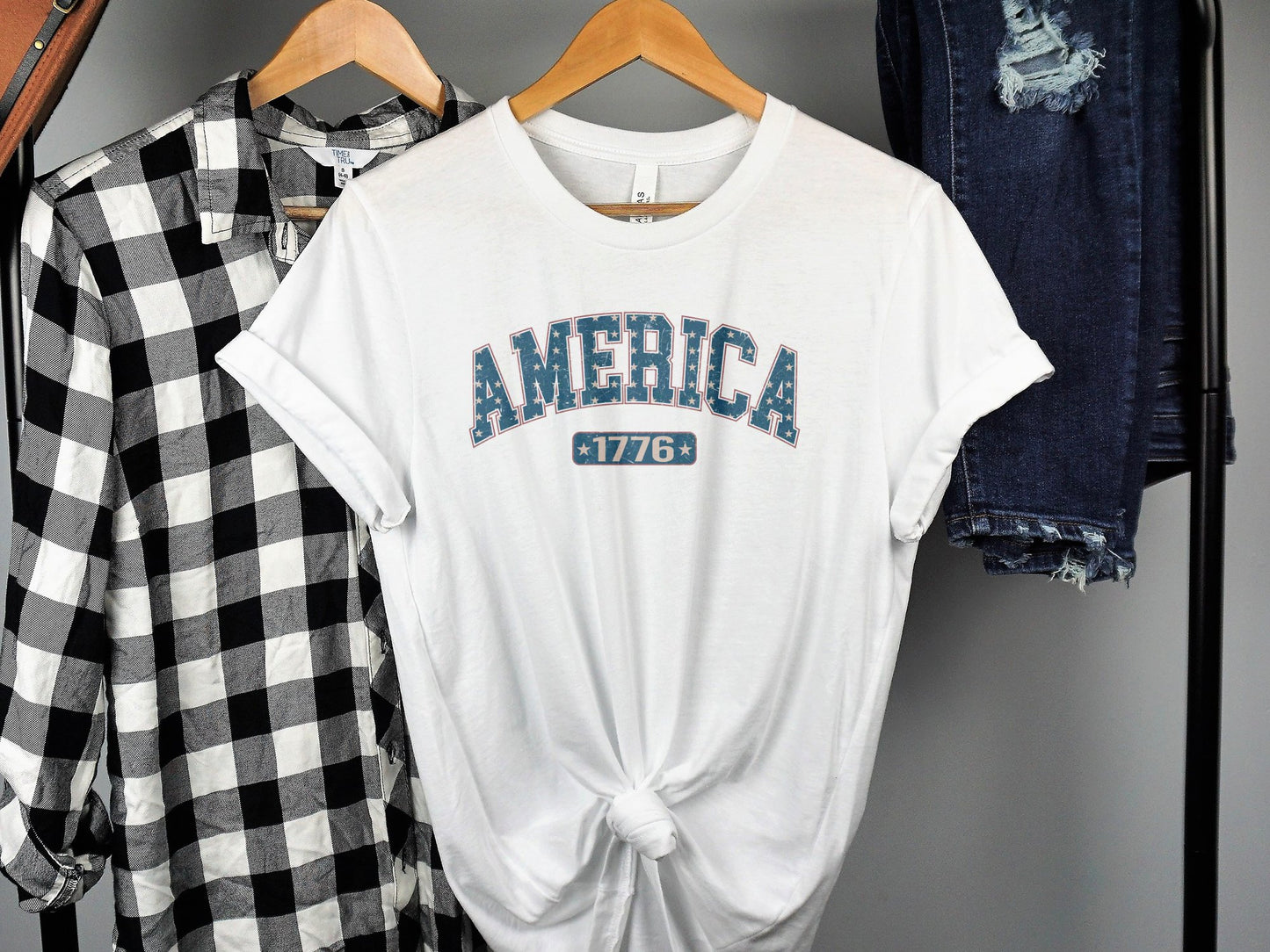 America 1776 T-shirt | Patriotic T-shirt - The American Glory