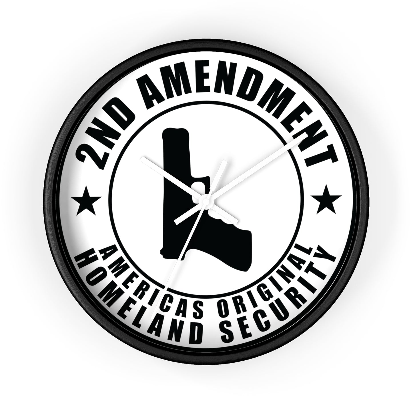 2nd Amendment Wall clock 2nd Amendment Americas Original Homeland Security Wall Clock - The American Glory