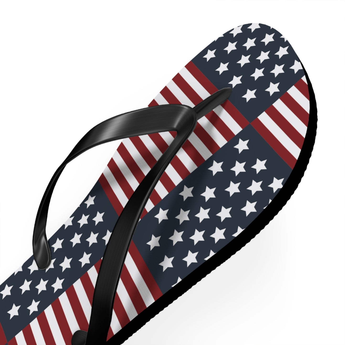 American Flag Flip Flops, USA July 4th Flip Flop slippers, Patriotic Summer accessories - The American Glory