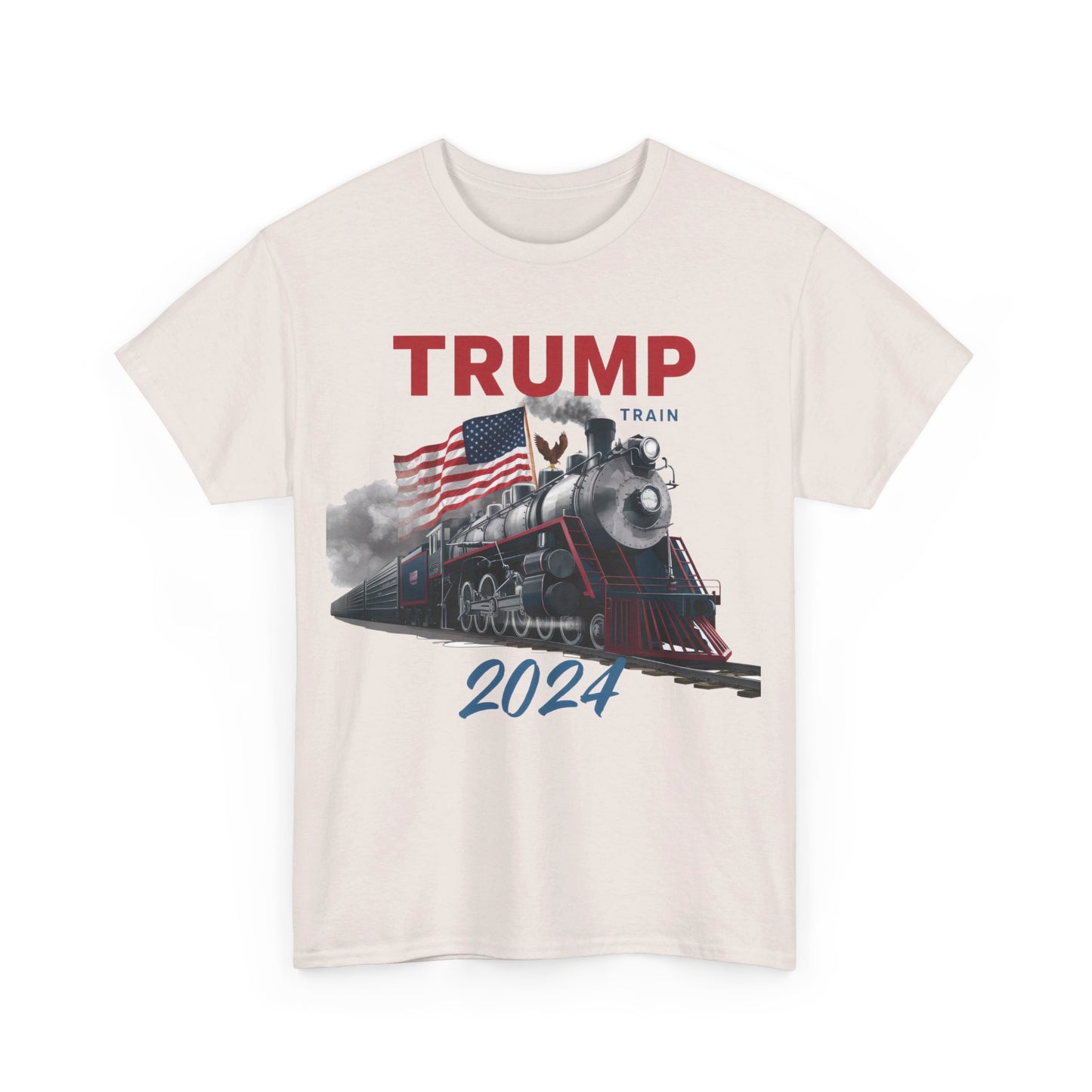 Trump Train 2024 Unisex T-shirt - The American Glory