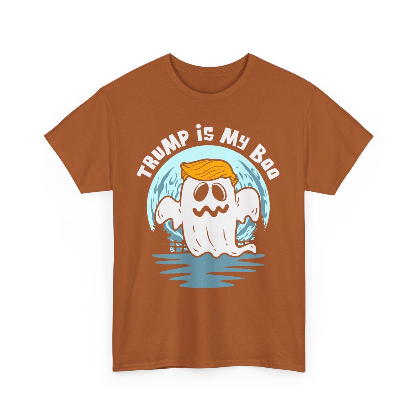 Trump is My Boo Halloween T-shirt | Express Delivery available - The American Glory