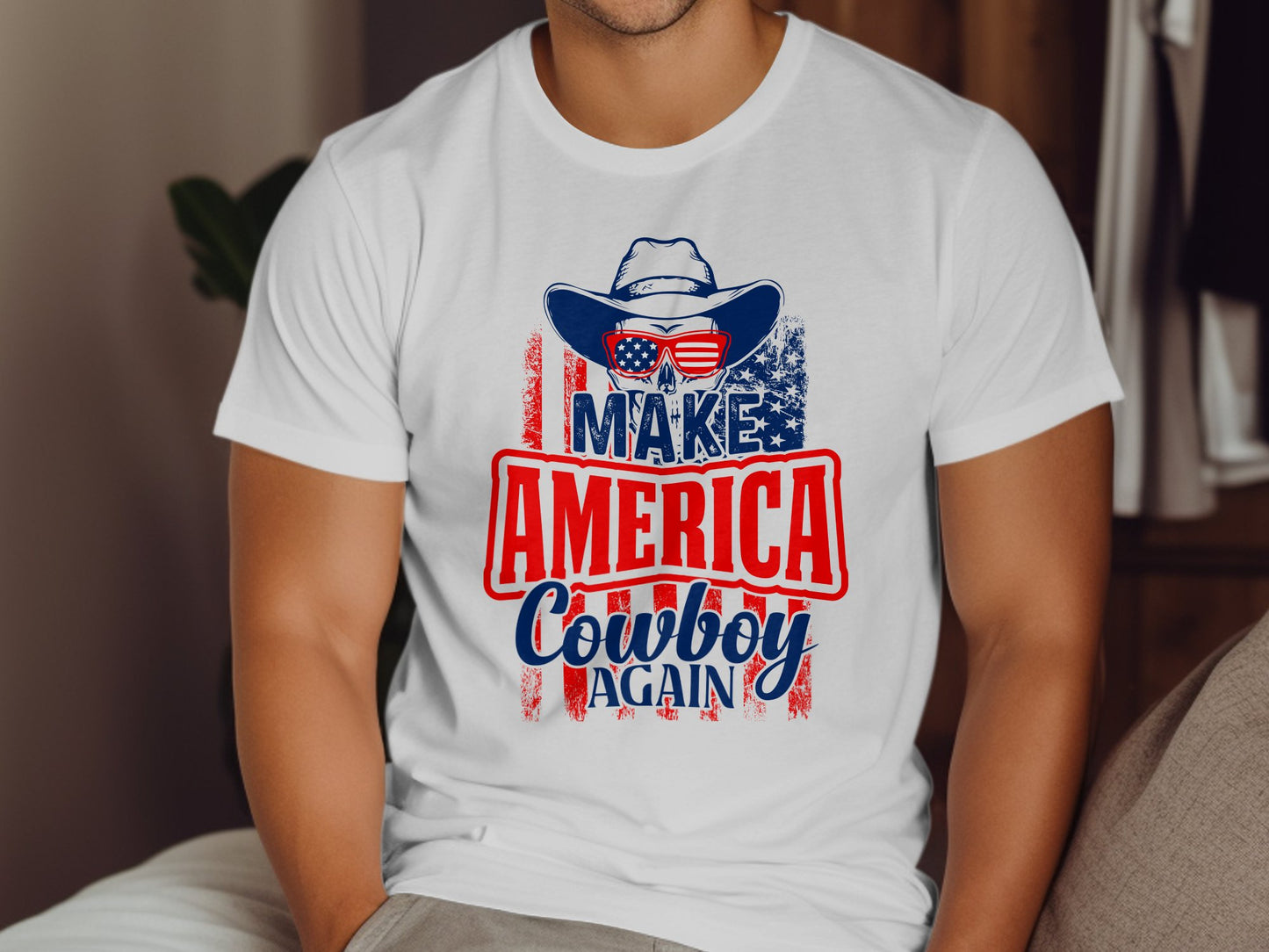 Make America Cowboy Again T-shirt - The American Glory