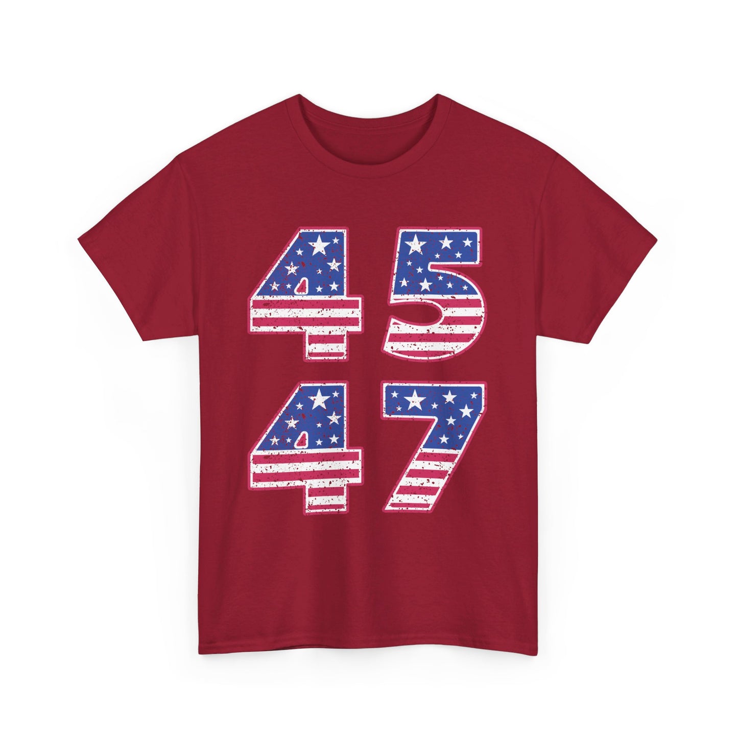 45/47 Trump 2024 T-shirt - The American Glory