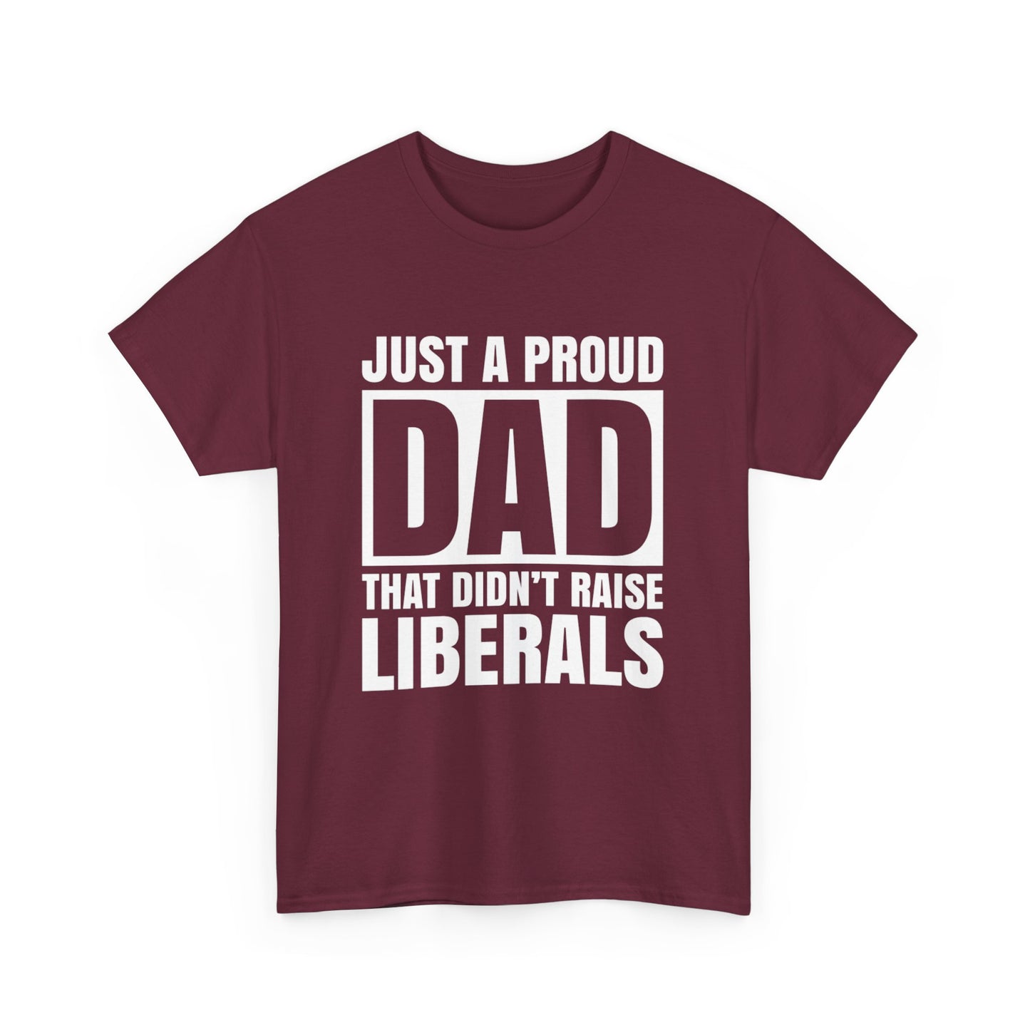 Fathers Dad Gifts Shirt, Proud Father Shirt, Fathers Day T-shirt, Dad Jokes tshirt, Funny Dad Gift For Fathers Day, Conservative Dad Shirt - The American Glory
