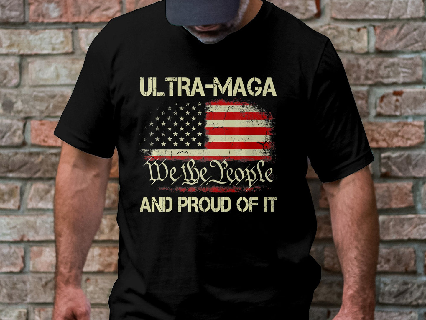 Ultra Maga and Proud of it T-shirt We the People T-shirt Trump Shirt - The American Glory