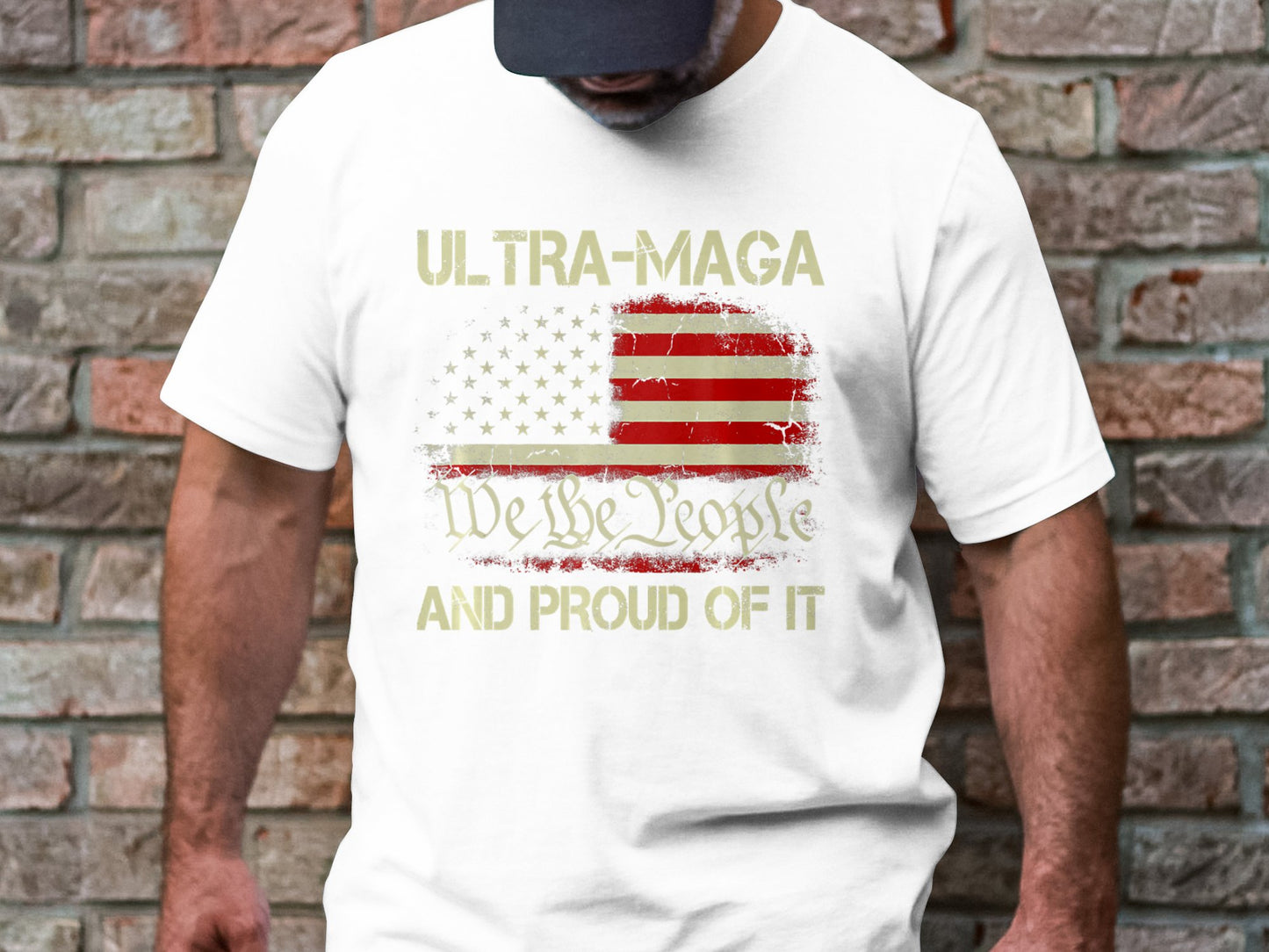 Ultra Maga and Proud of it T-shirt We the People T-shirt Trump Shirt - The American Glory