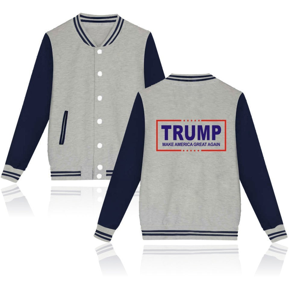 Trump 2024 Varsity Jacket, MAGA Bomber Jacket - The American Glory