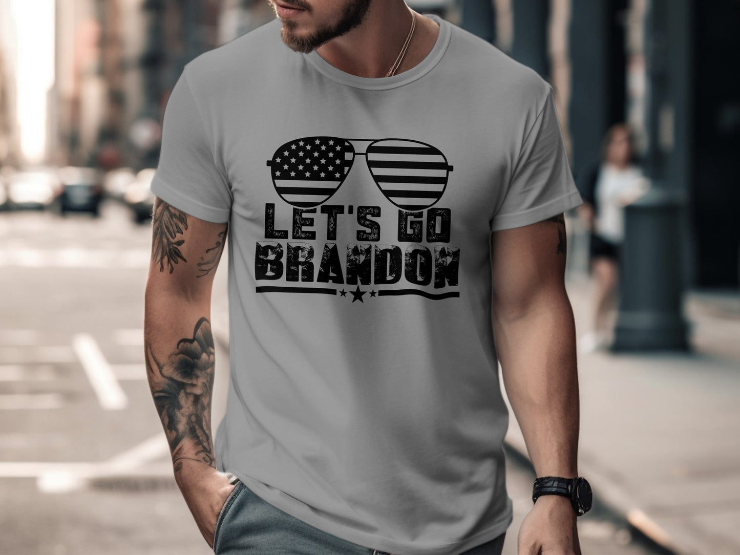Let's Go Brandon T-shirt Trump Shirt FJB T-shirt Maga T-shirts - The American Glory