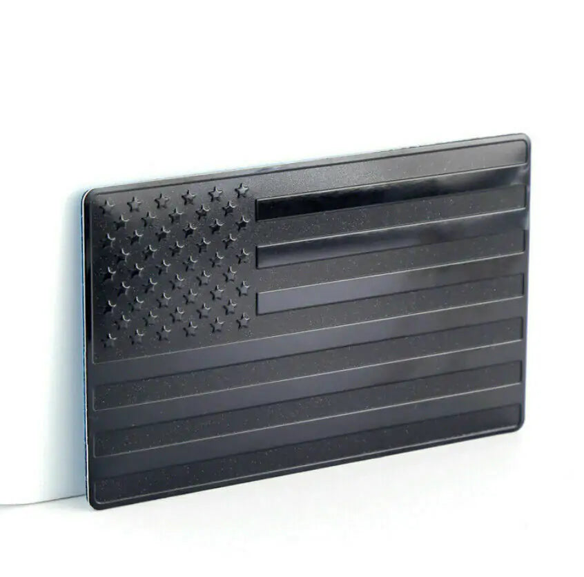 2PCS Metal USA Flag Sticker - Durable American Flag Decals for Cars, Laptops & More - The American Glory
