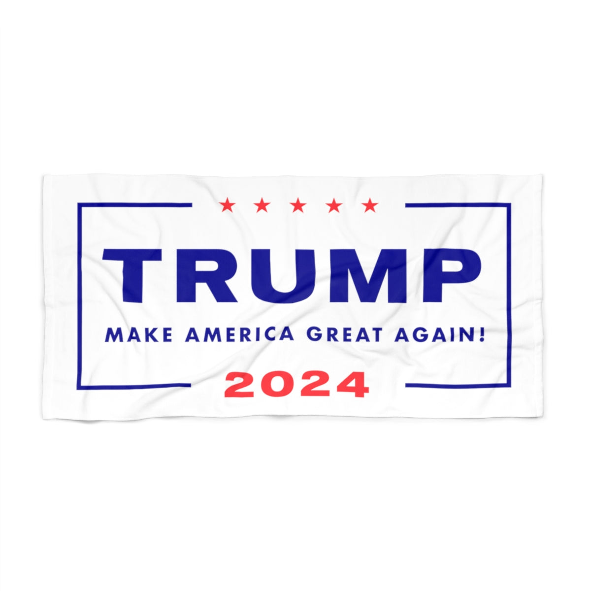 Trump 2024 Beach Towel, MAGA Summer Essentials, Trump 2024 Merchandise, Large Patriotic Towel, Trump Supporter Gifts, MAGA Beach Accessories, Trump 2024 Election Gear, Comfortable Beach Towels - The American Glory