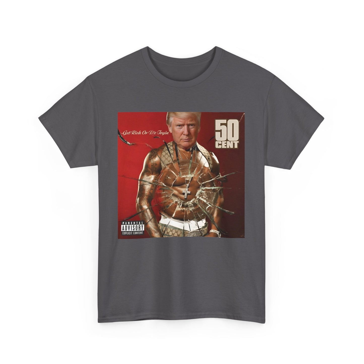 Donald Trump 50 Cent Album Cover Unisex T-shirt - The American Glory