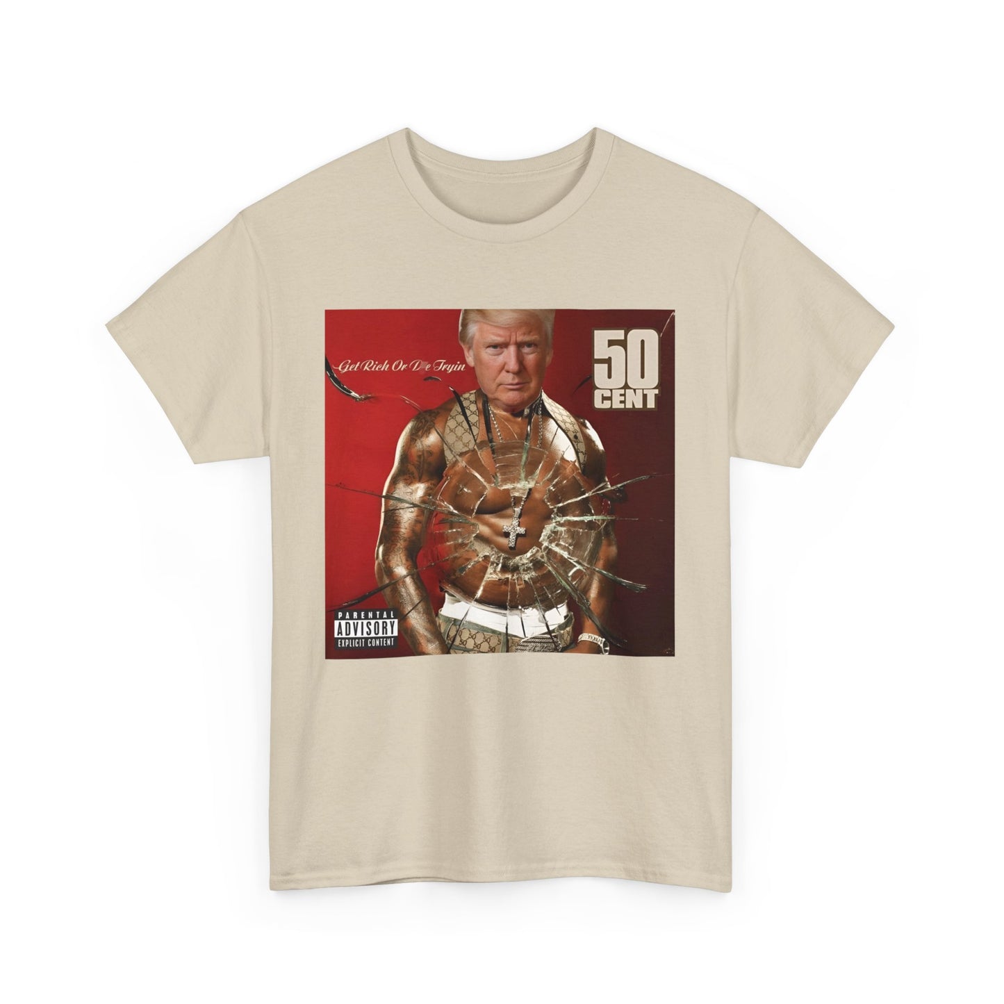Donald Trump 50 Cent Album Cover Unisex T-shirt - The American Glory