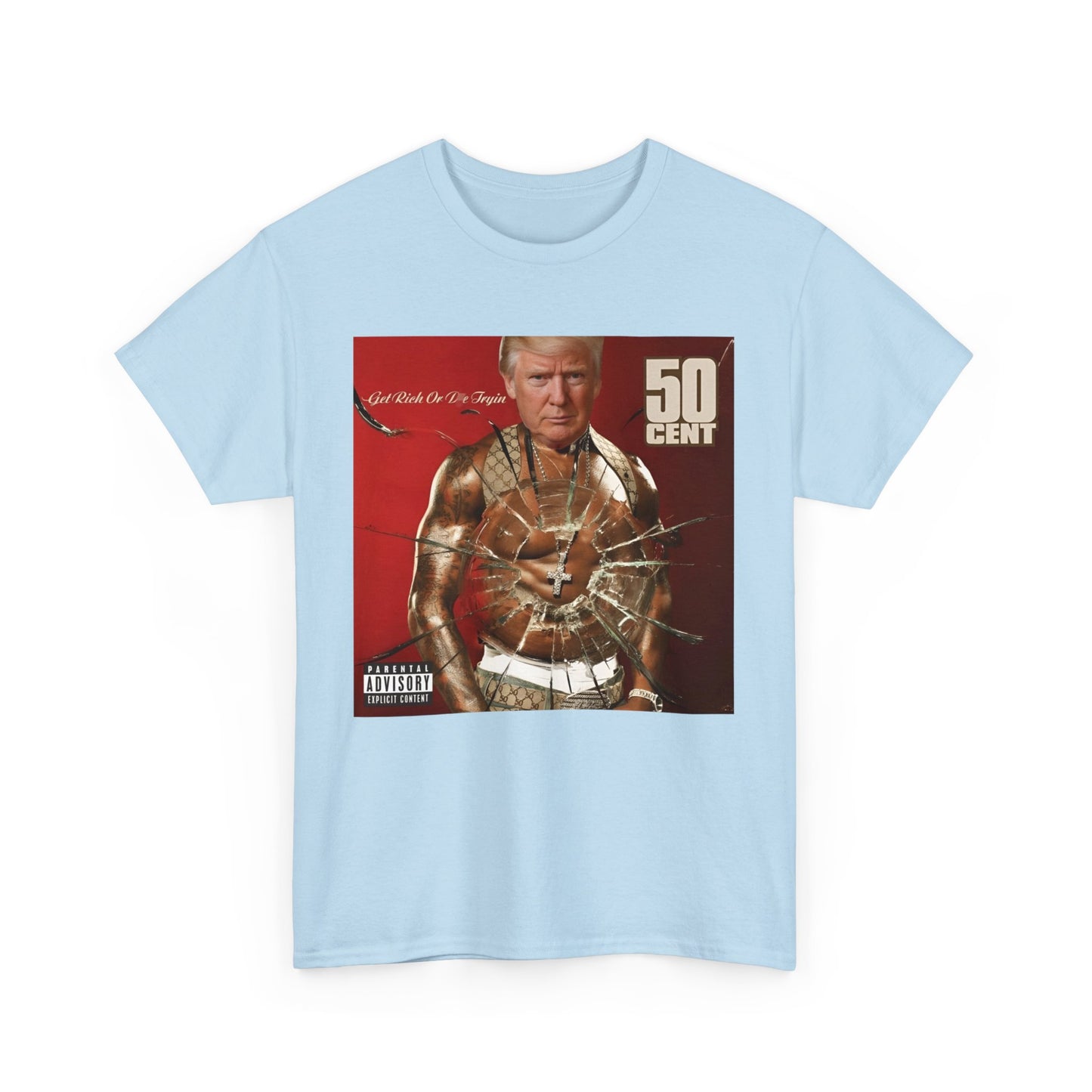 Donald Trump 50 Cent Album Cover Unisex T-shirt - The American Glory