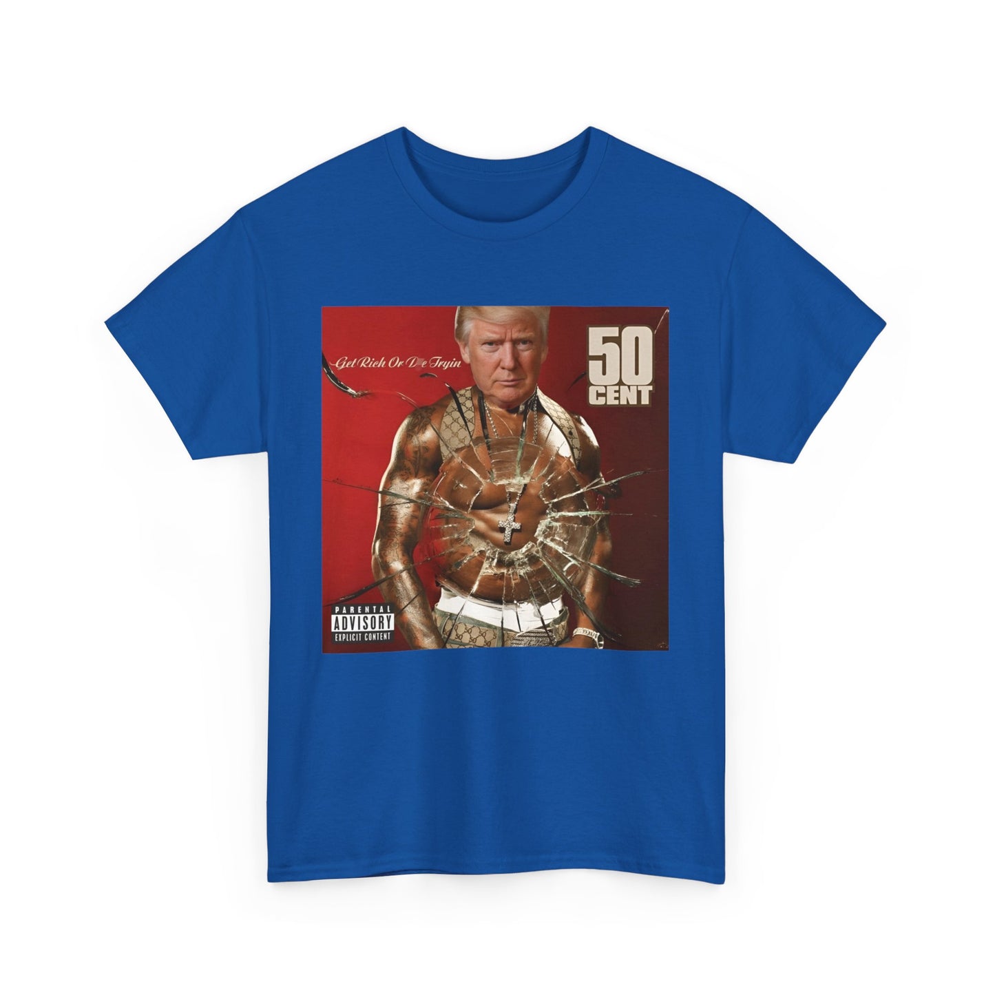 Donald Trump 50 Cent Album Cover Unisex T-shirt - The American Glory