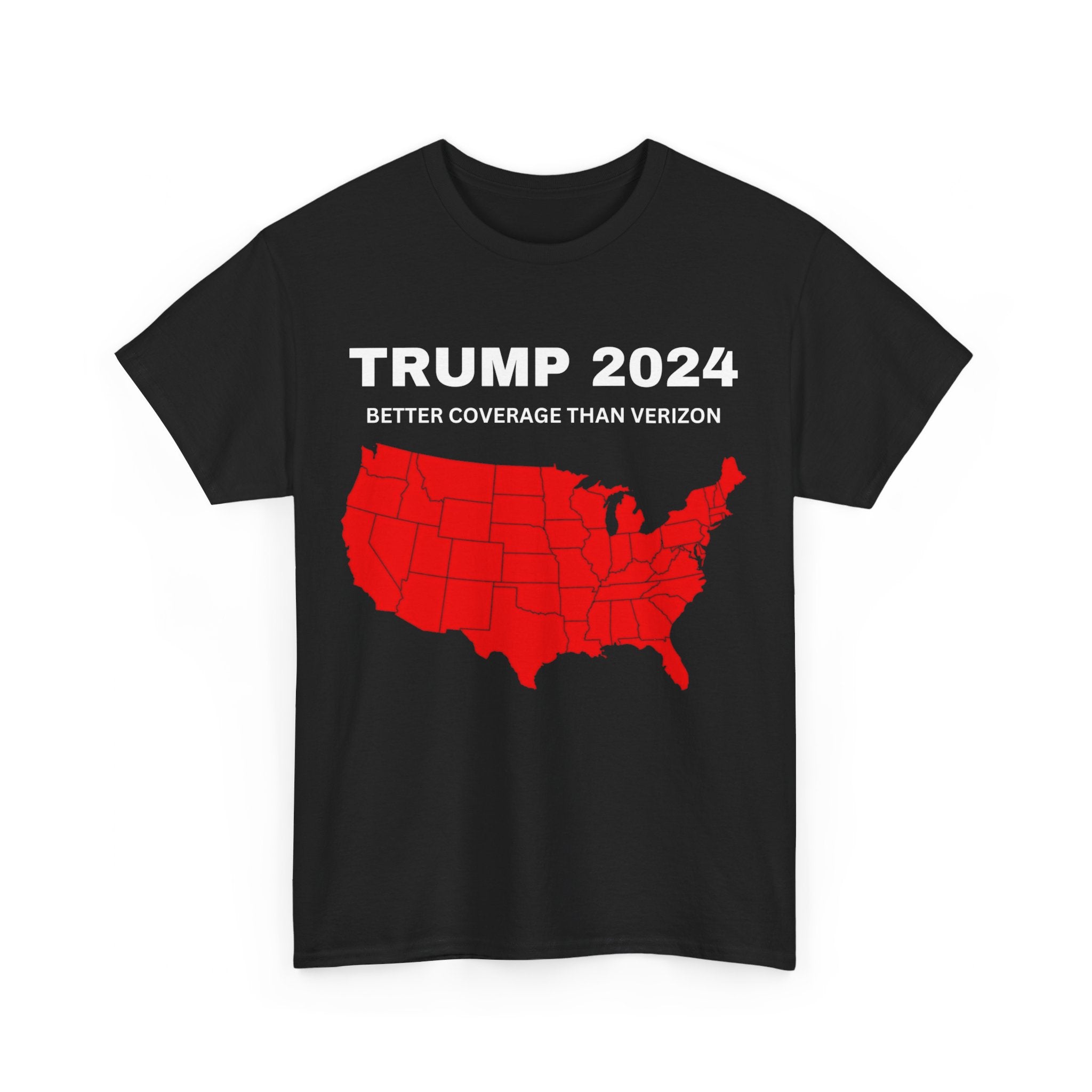 Trump 2024 Better Coverage Than Verizon T-shirt | Express Delivery ...