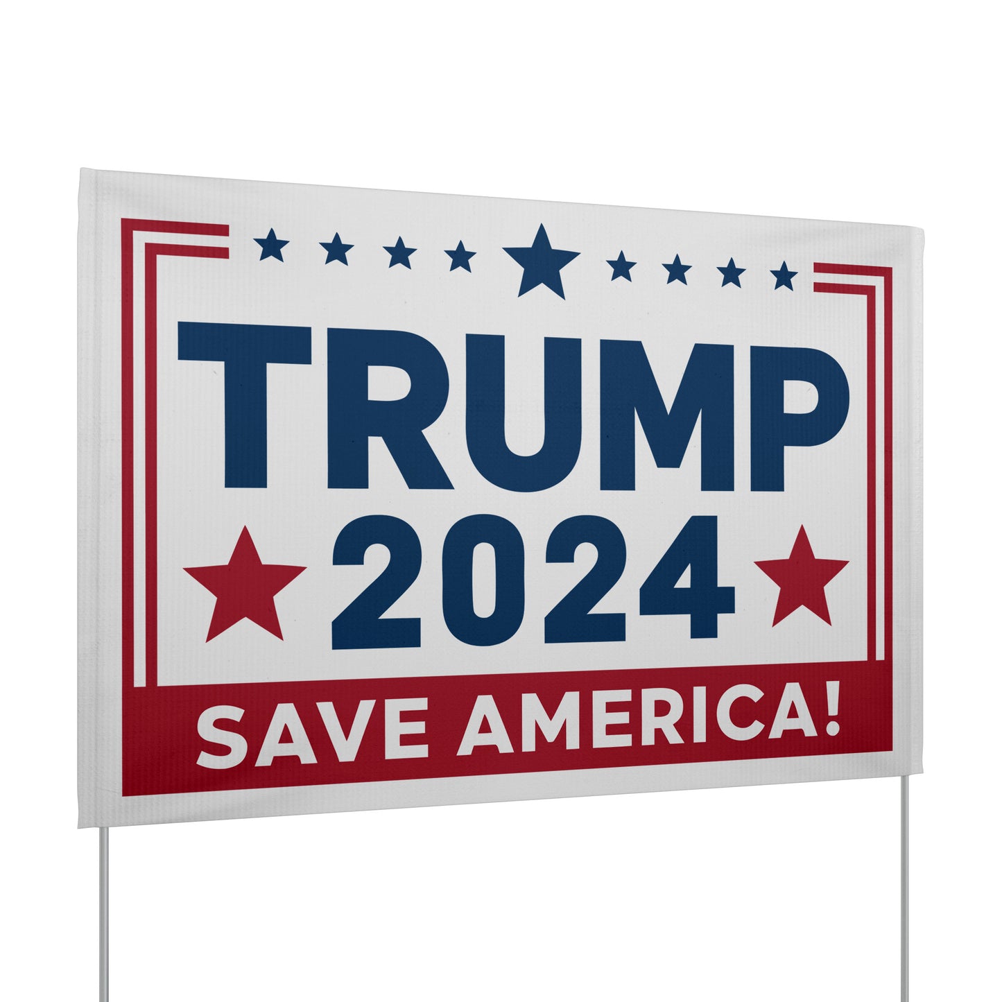 MAGA Yard Sign Bundle – Set of 4 Trump 2024 Designs - The American Glory