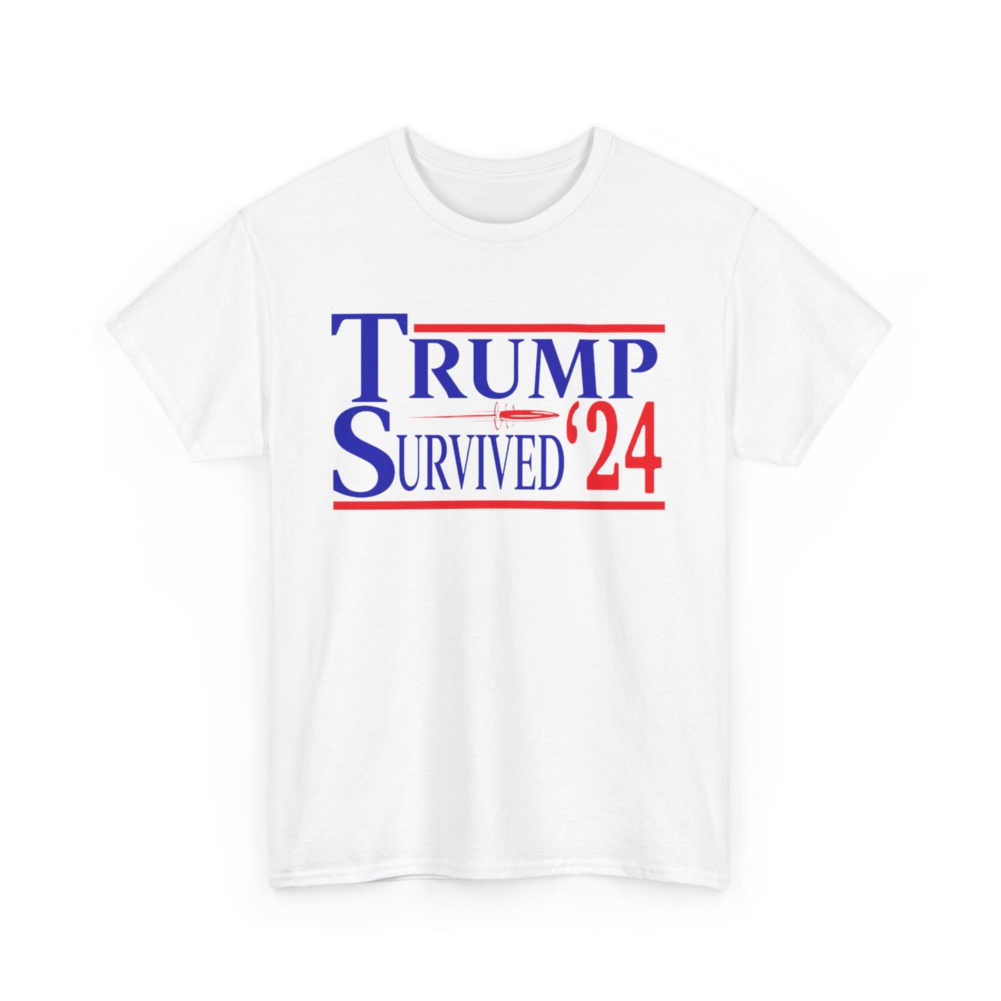 Trump Survived, 2024 T-shirt | Express Delivery available - The American Glory