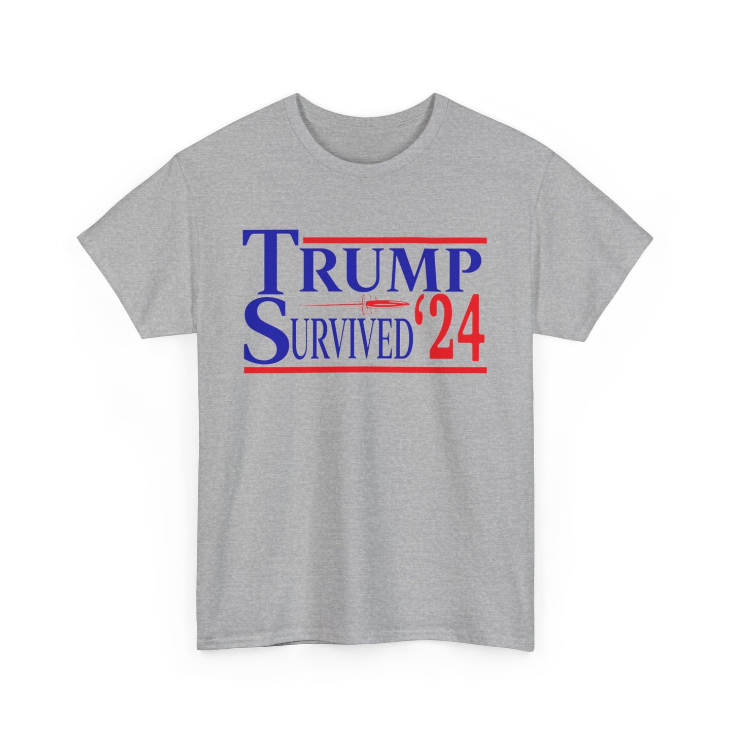 Trump Survived, 2024 T-shirt | Express Delivery available - The American Glory