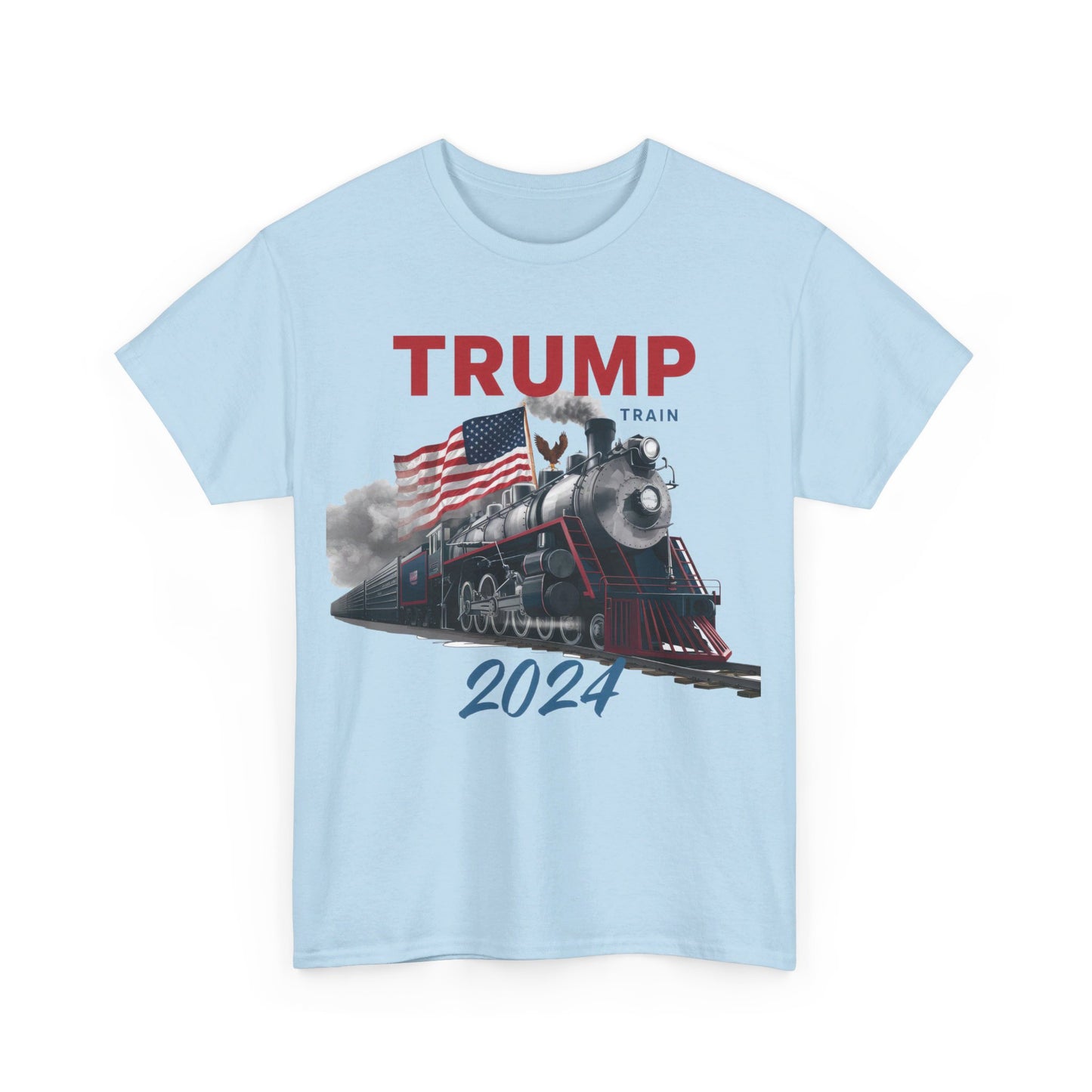 Trump Train 2024 Unisex T-shirt - The American Glory