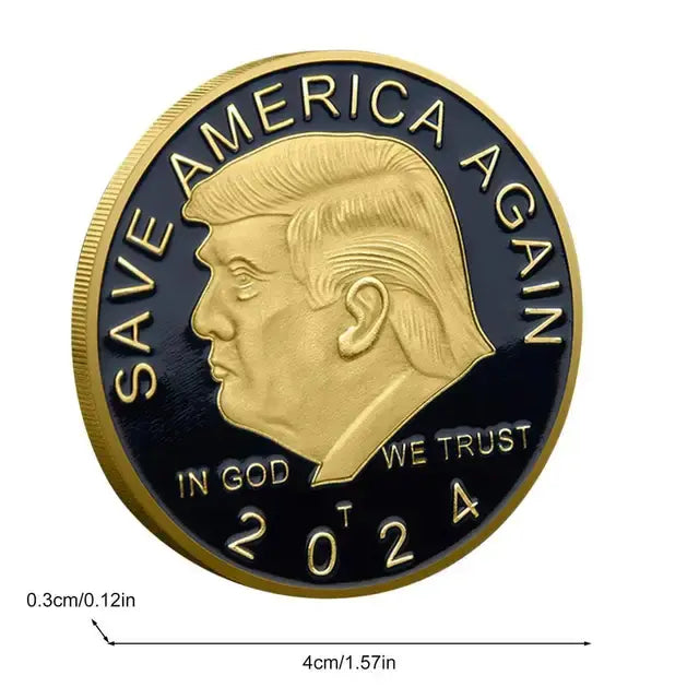 Donald Trump 2024 Commemorative Coin - The American Glory