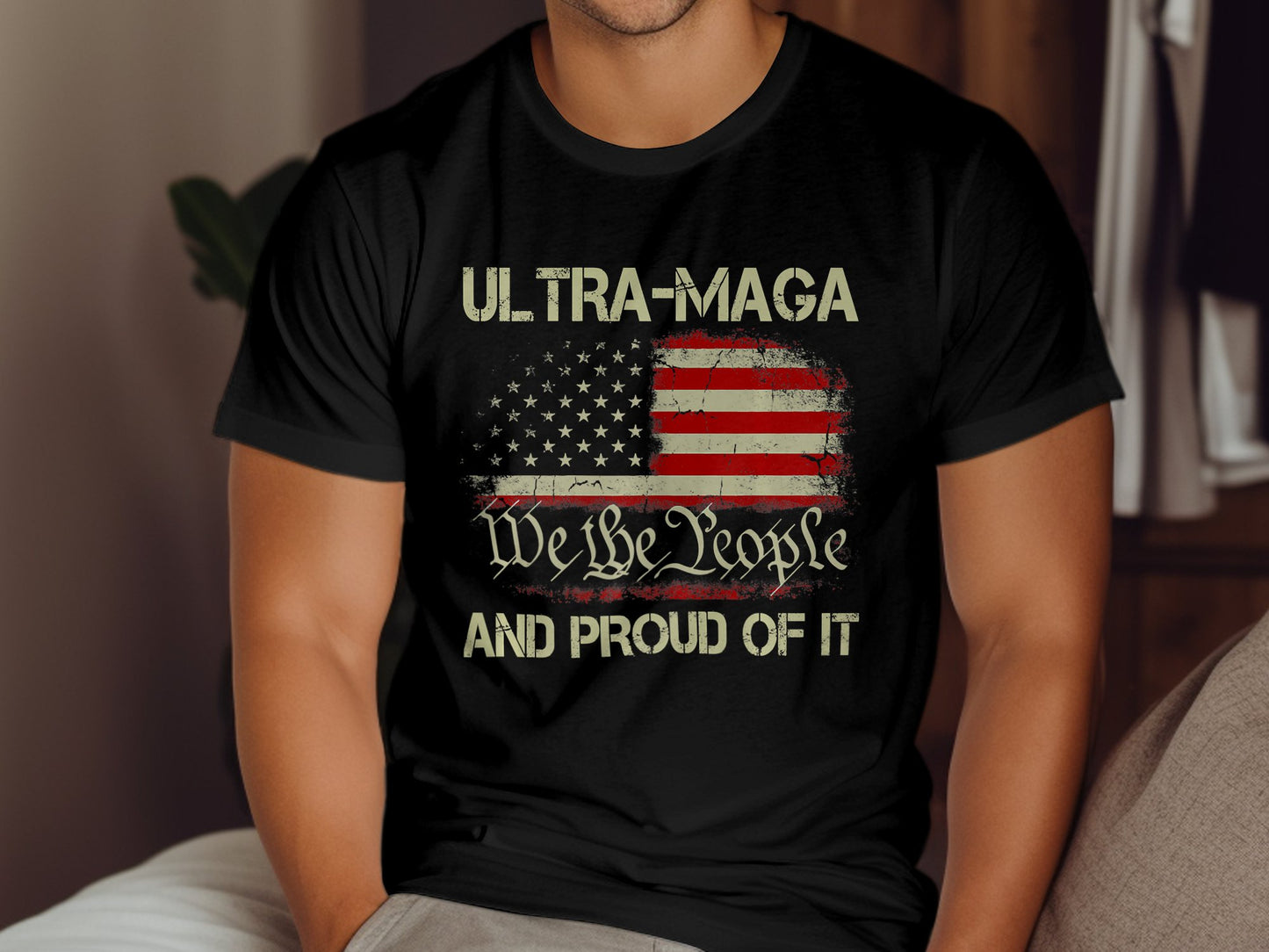 Ultra Maga and Proud of it T-shirt We the People T-shirt Trump Shirt - The American Glory