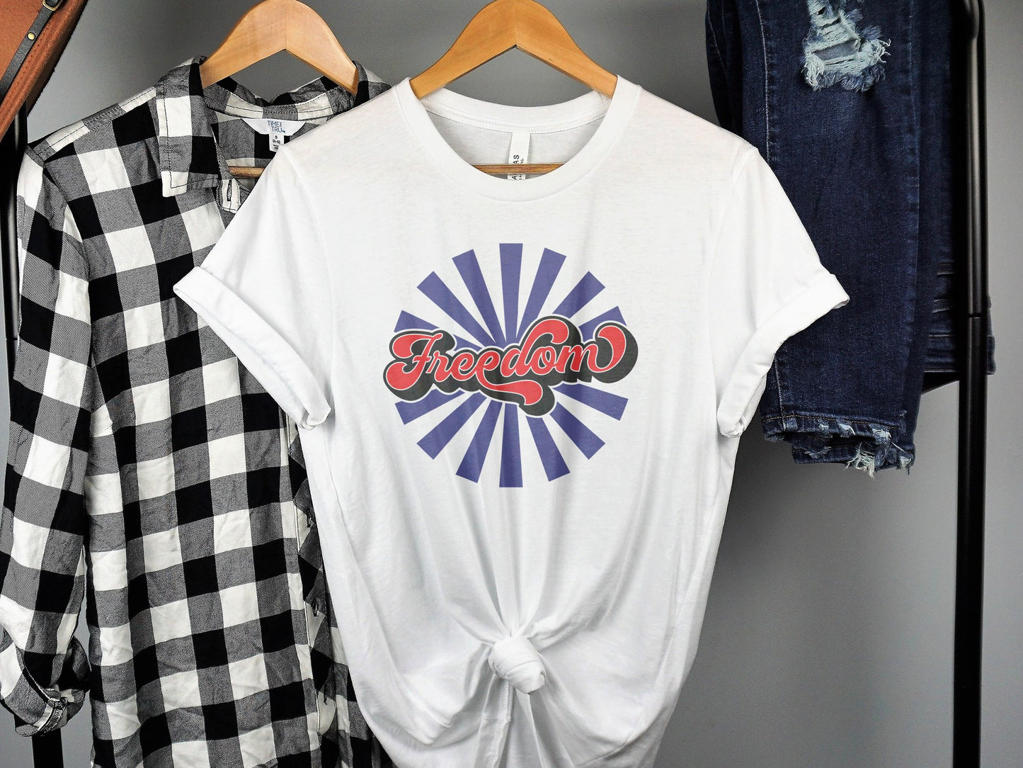 Retro Style Freedom T-shirt - The American Glory