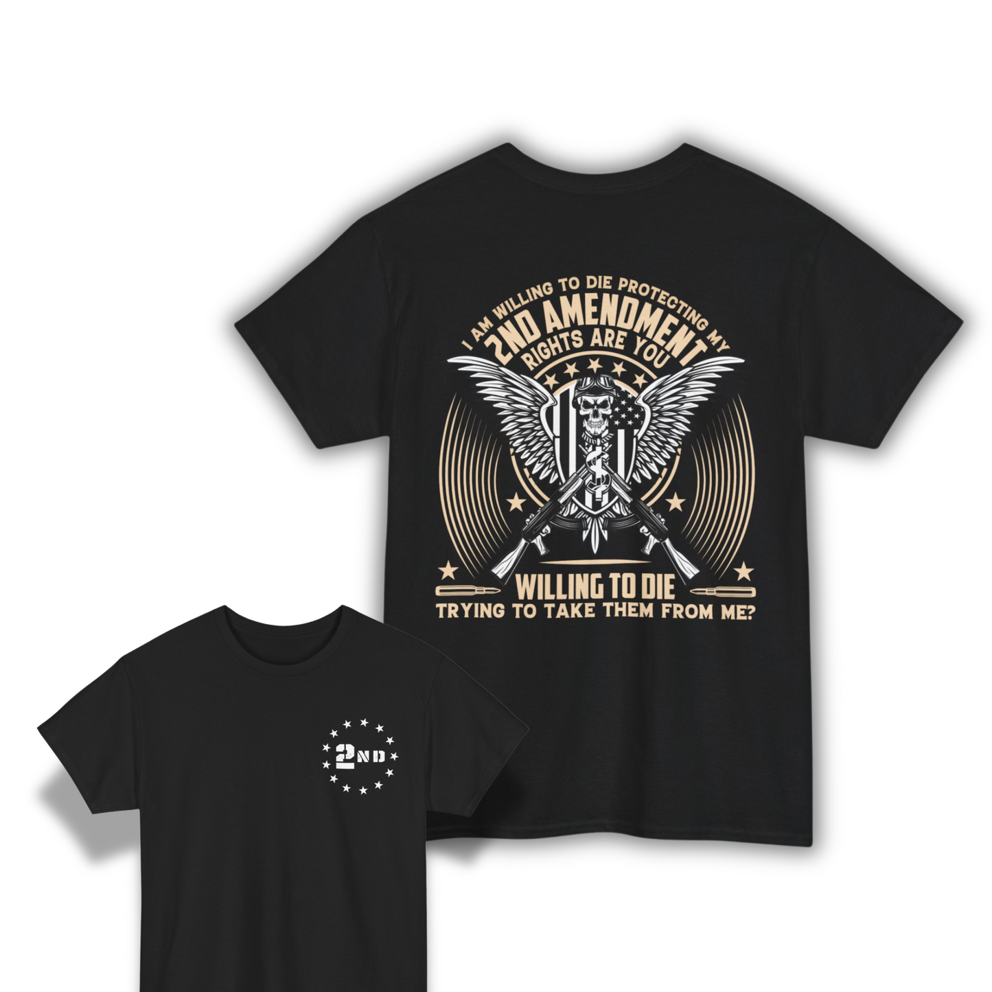 2nd Amendment Cotton Tee - The American Glory