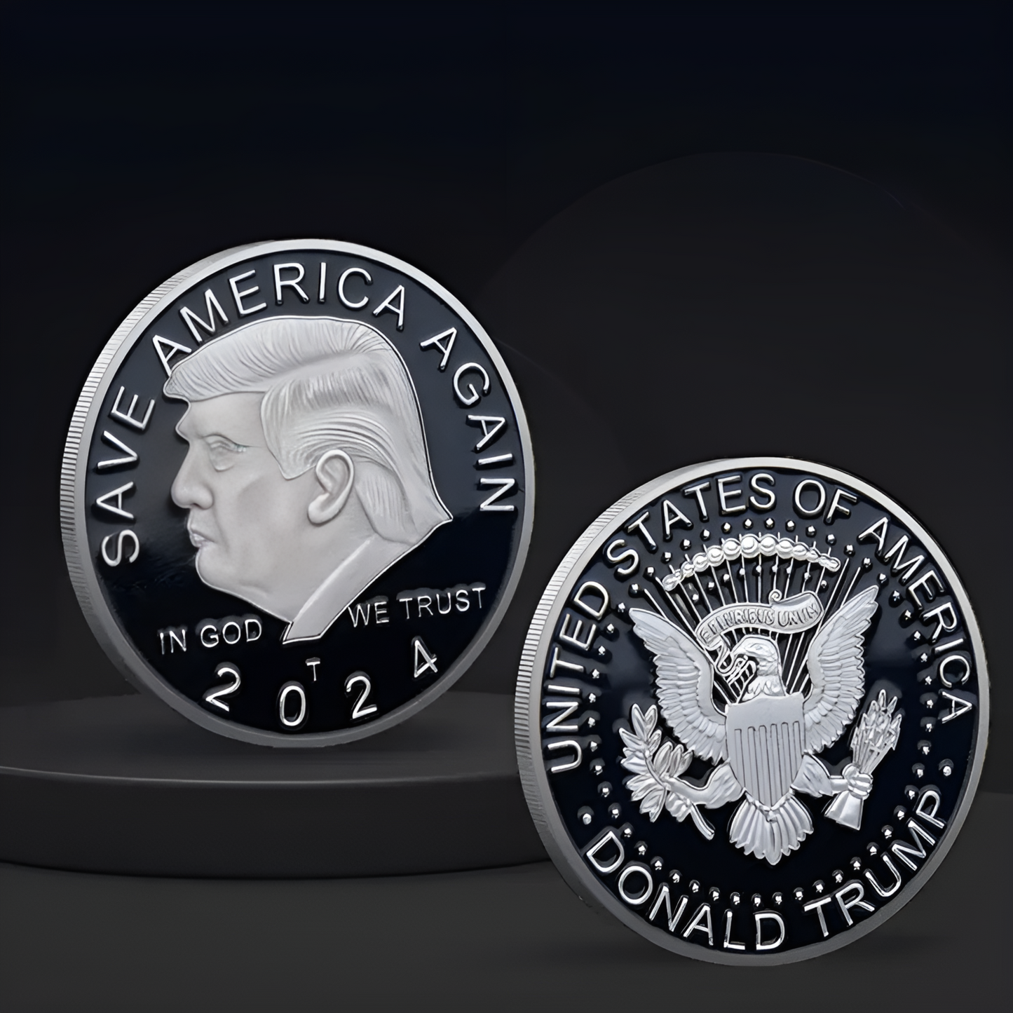Donald Trump 2024 Commemorative Coin - The American Glory