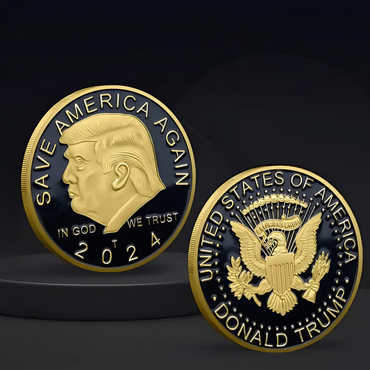 Donald Trump 2024 Commemorative Coin - The American Glory