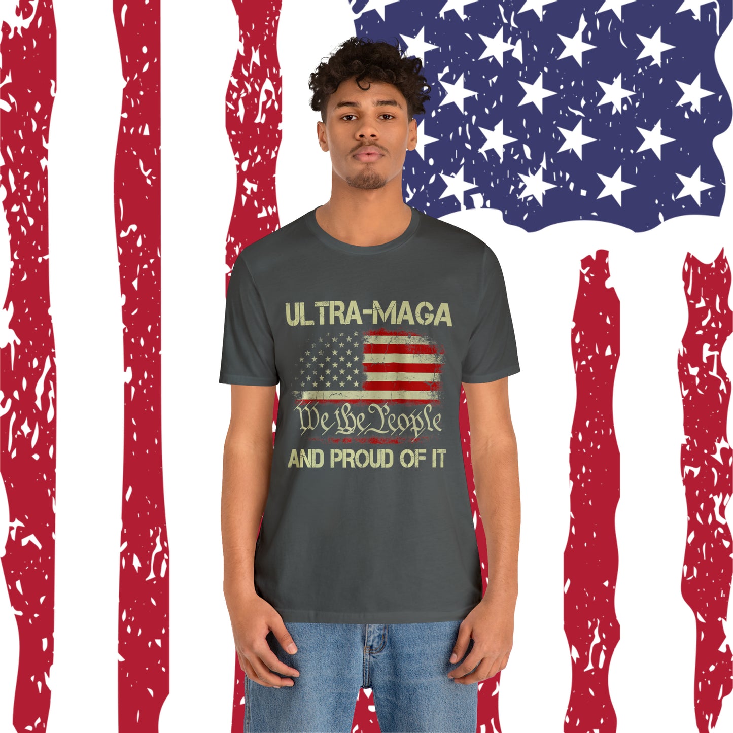 Ultra Maga and Proud of it T-shirt We the People T-shirt Trump Shirt - The American Glory