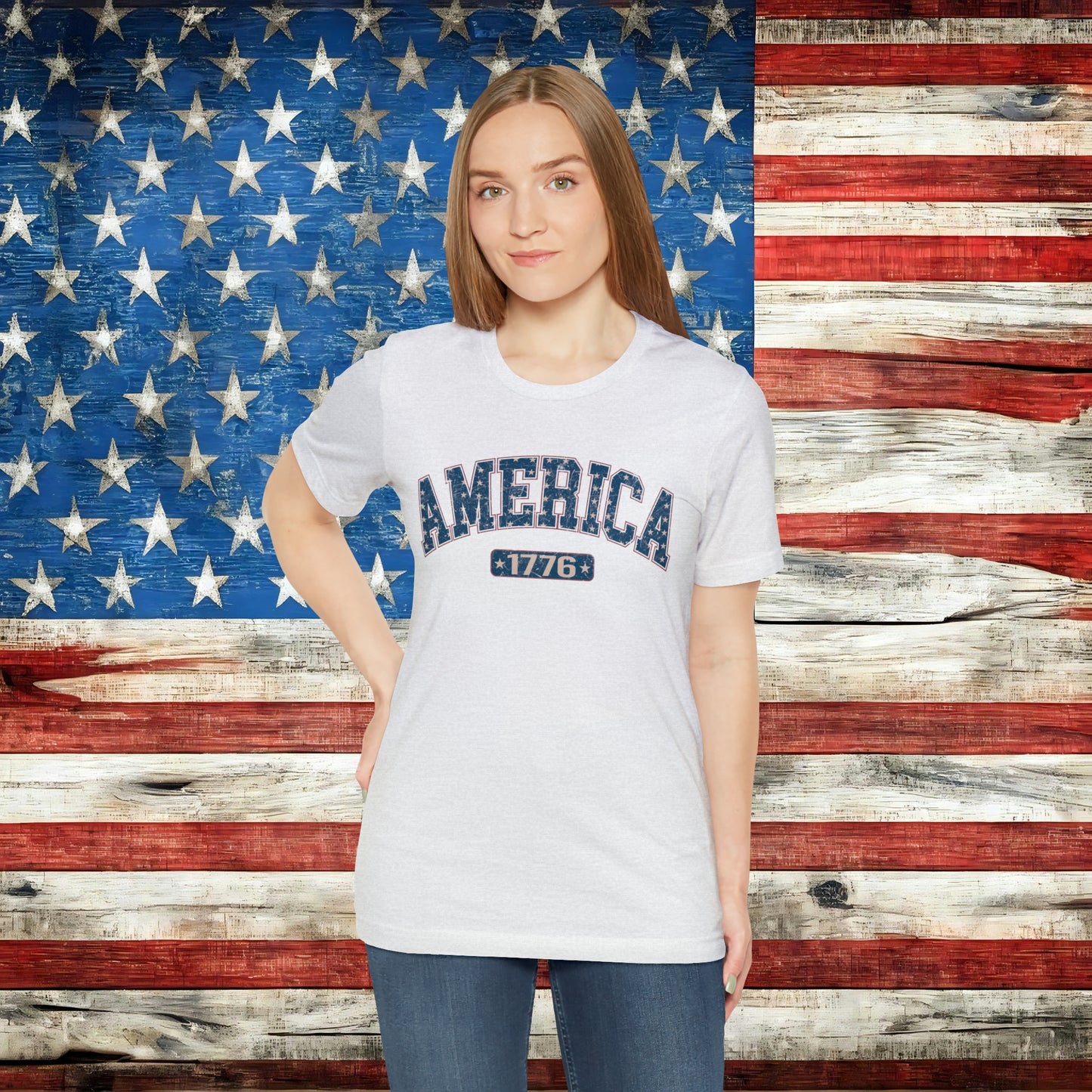 America 1776 T-shirt | Patriotic T-shirt - The American Glory
