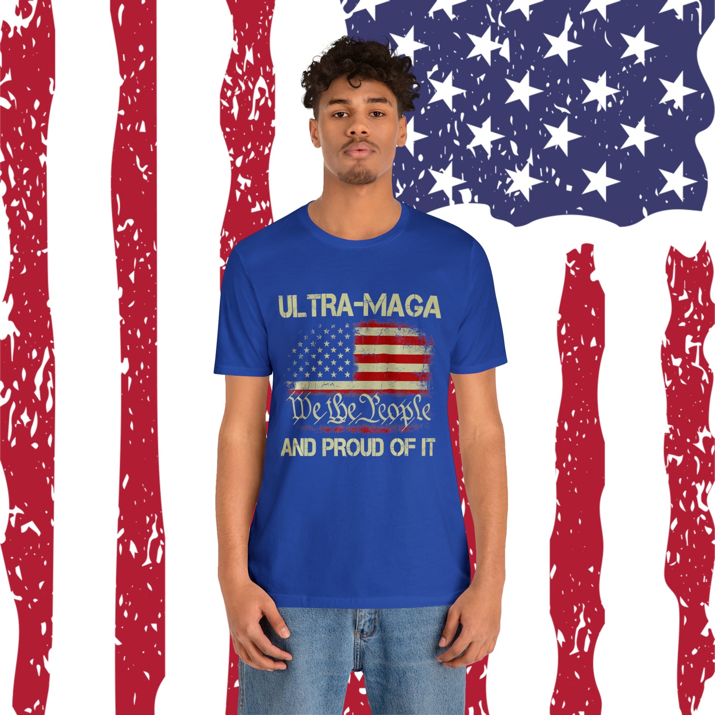 Ultra Maga and Proud of it T-shirt We the People T-shirt Trump Shirt - The American Glory