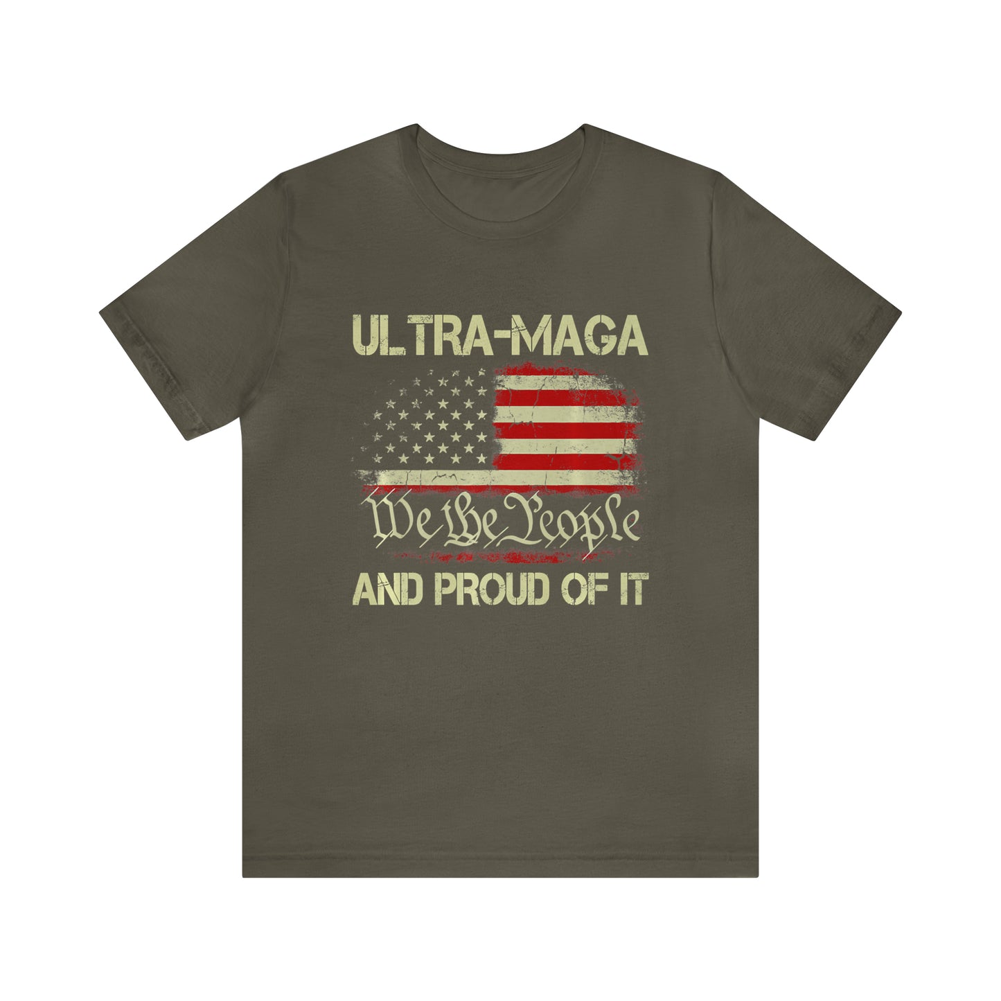 Ultra Maga and Proud of it T-shirt We the People T-shirt Trump Shirt - The American Glory