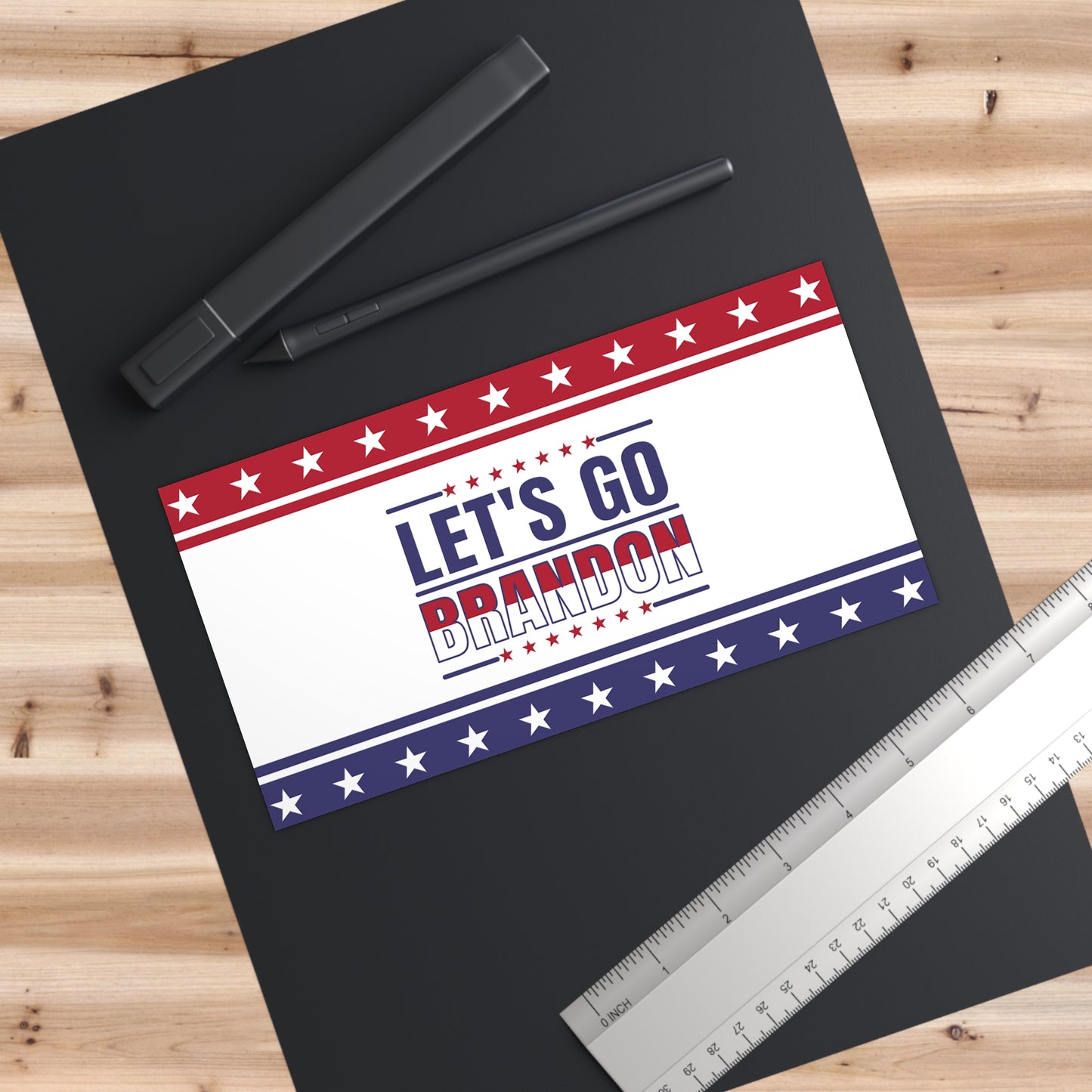 Let's Go Brandon Bumper Stickers - The American Glory