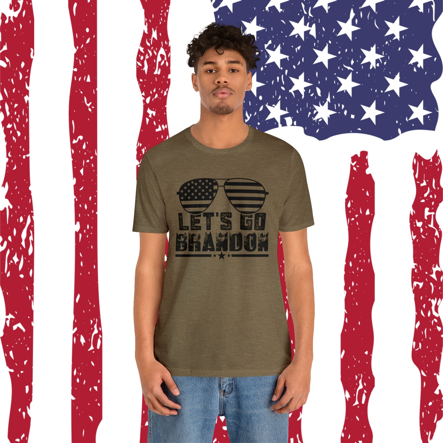 Let's Go Brandon T-shirt Trump Shirt FJB T-shirt Maga T-shirts - The American Glory
