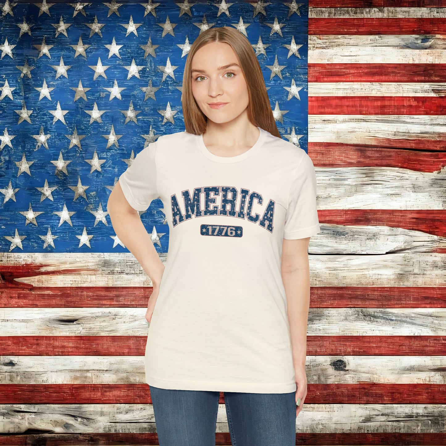America 1776 T-shirt | Patriotic T-shirt - The American Glory
