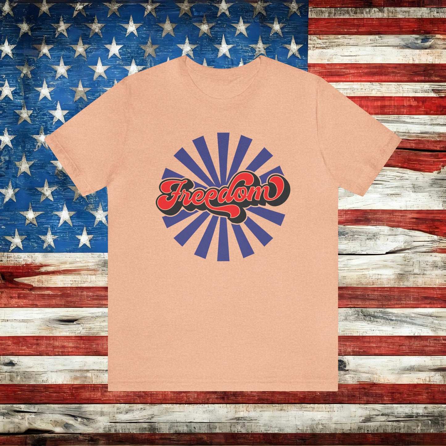 Retro Style Freedom T-shirt - The American Glory